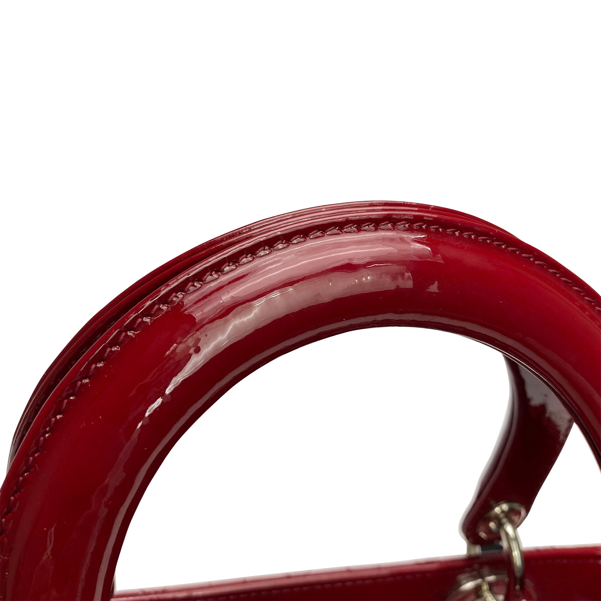 Bolsa Christian Dior Lady Dior Vermelha