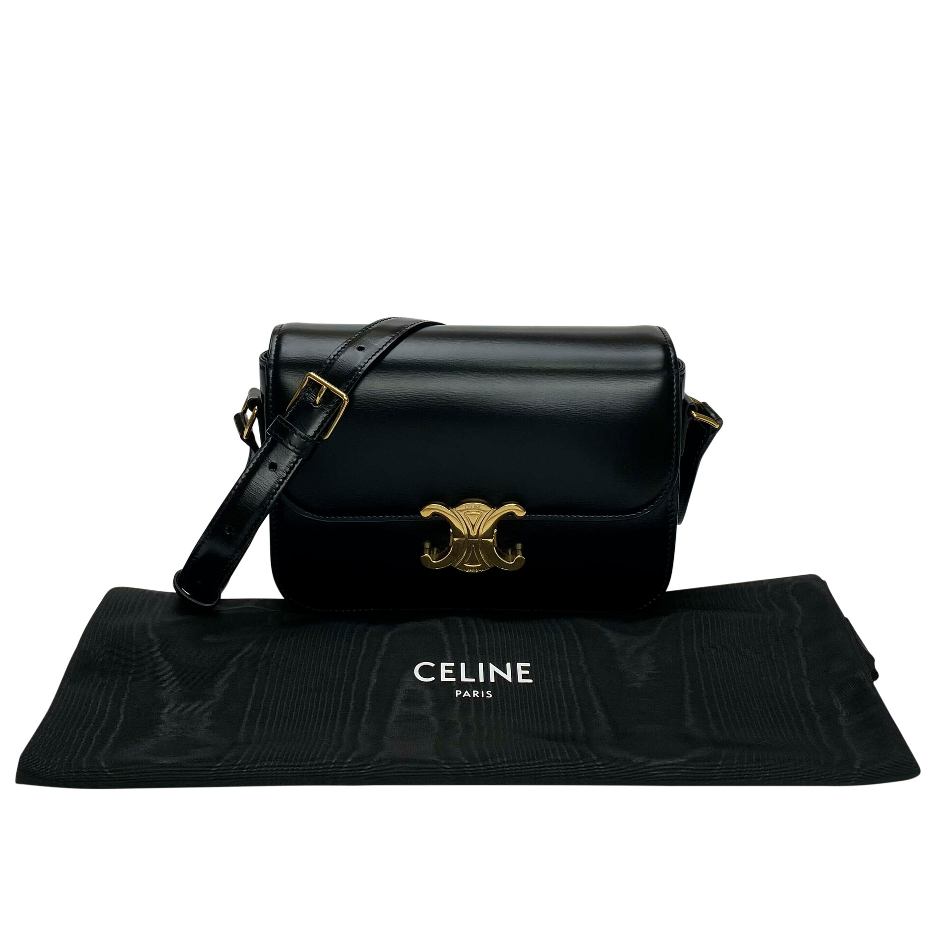 Bolsa Celine Triomphe Preta