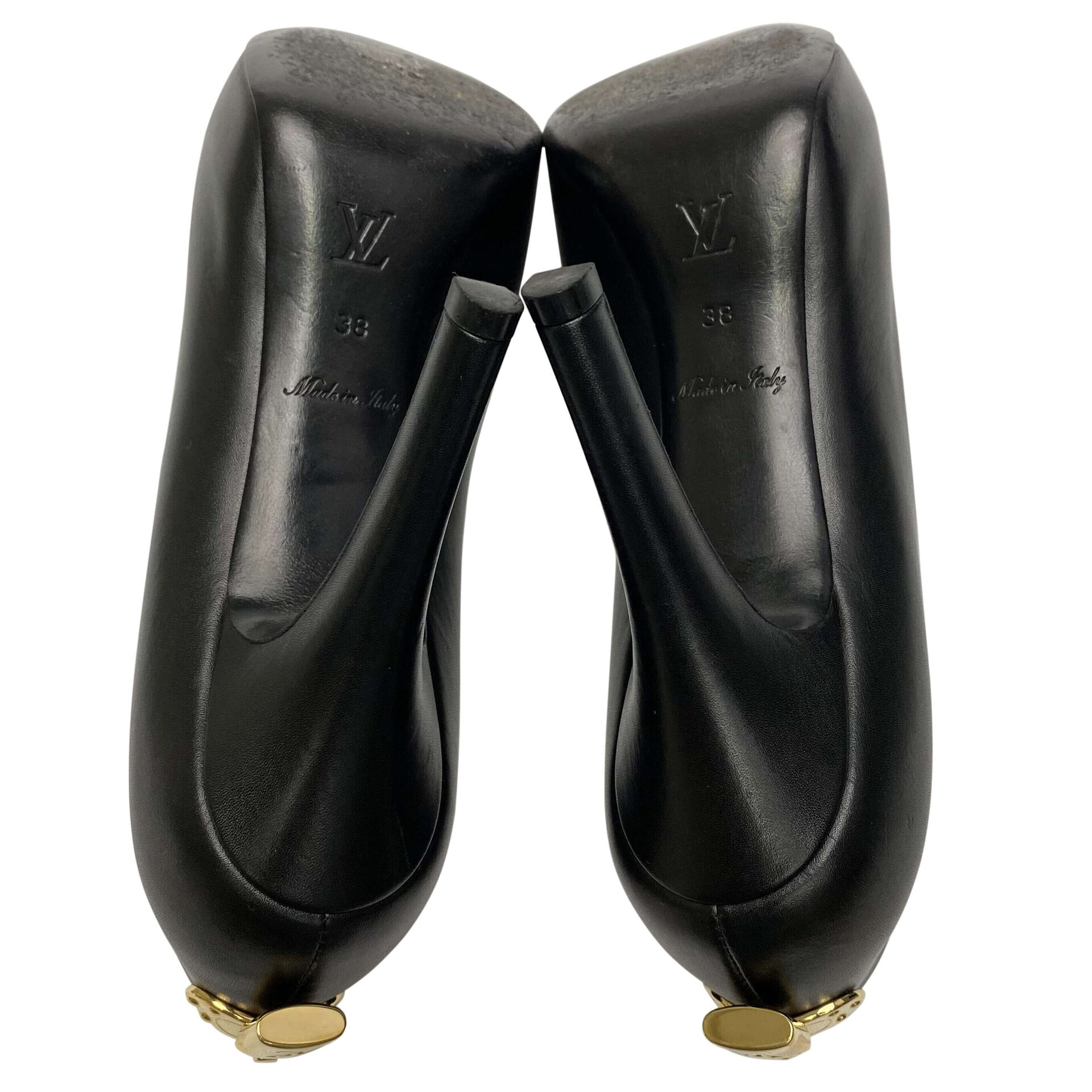 Peep Toe Louis Vuitton Cadeado