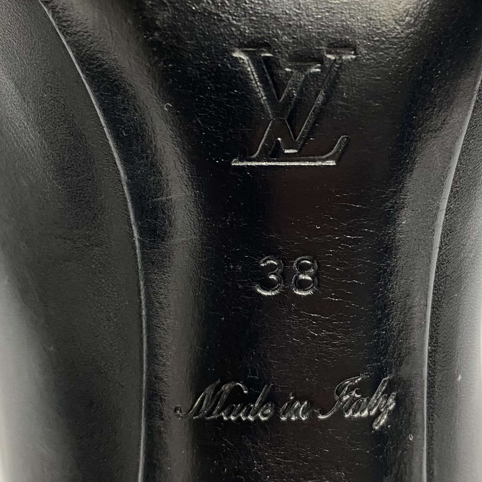 Peep Toe Louis Vuitton Cadeado