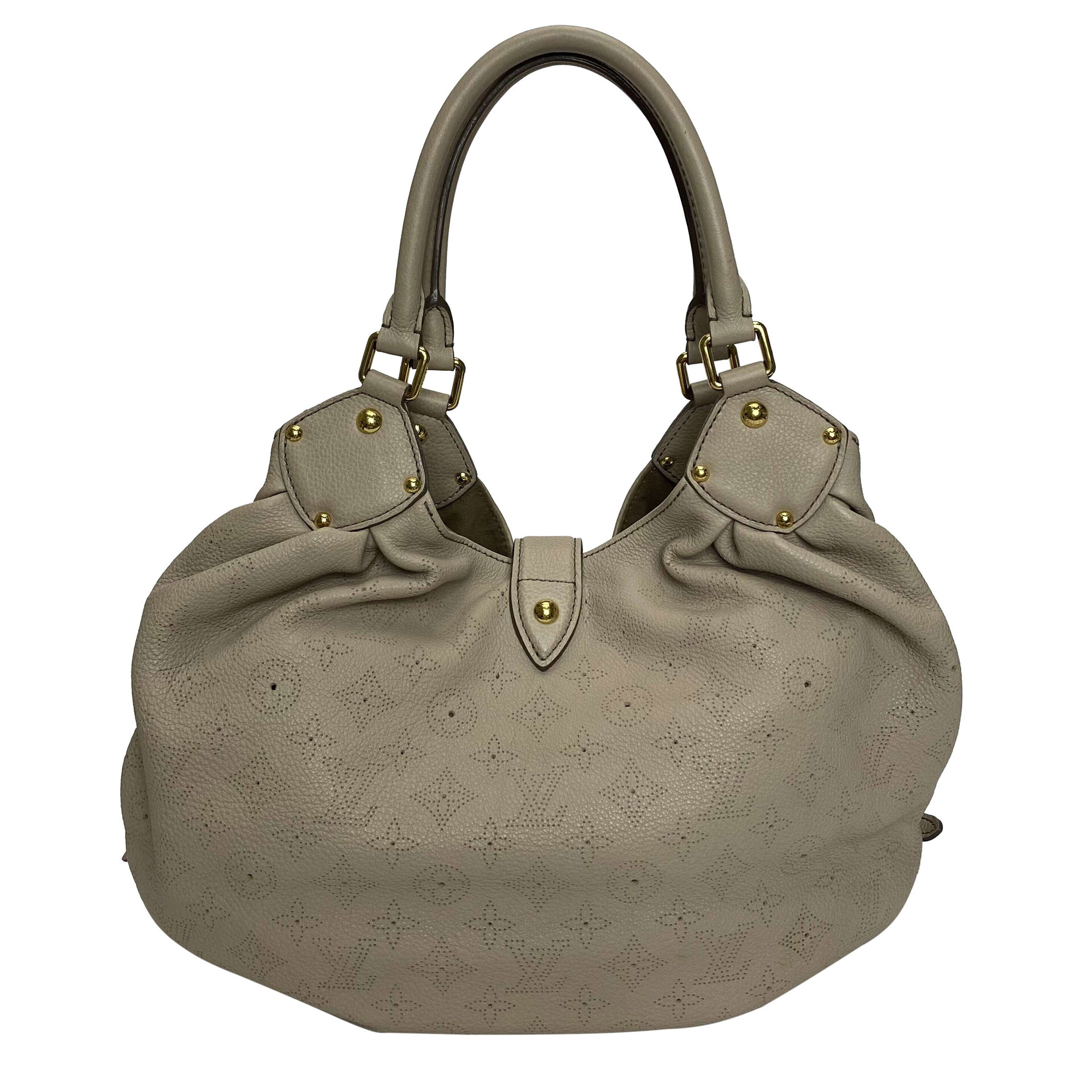 Bolsa Louis Vuitton Mahina Hobo Nude