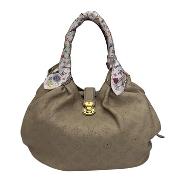 Bolsa Louis Vuitton Mahina Hobo Nude