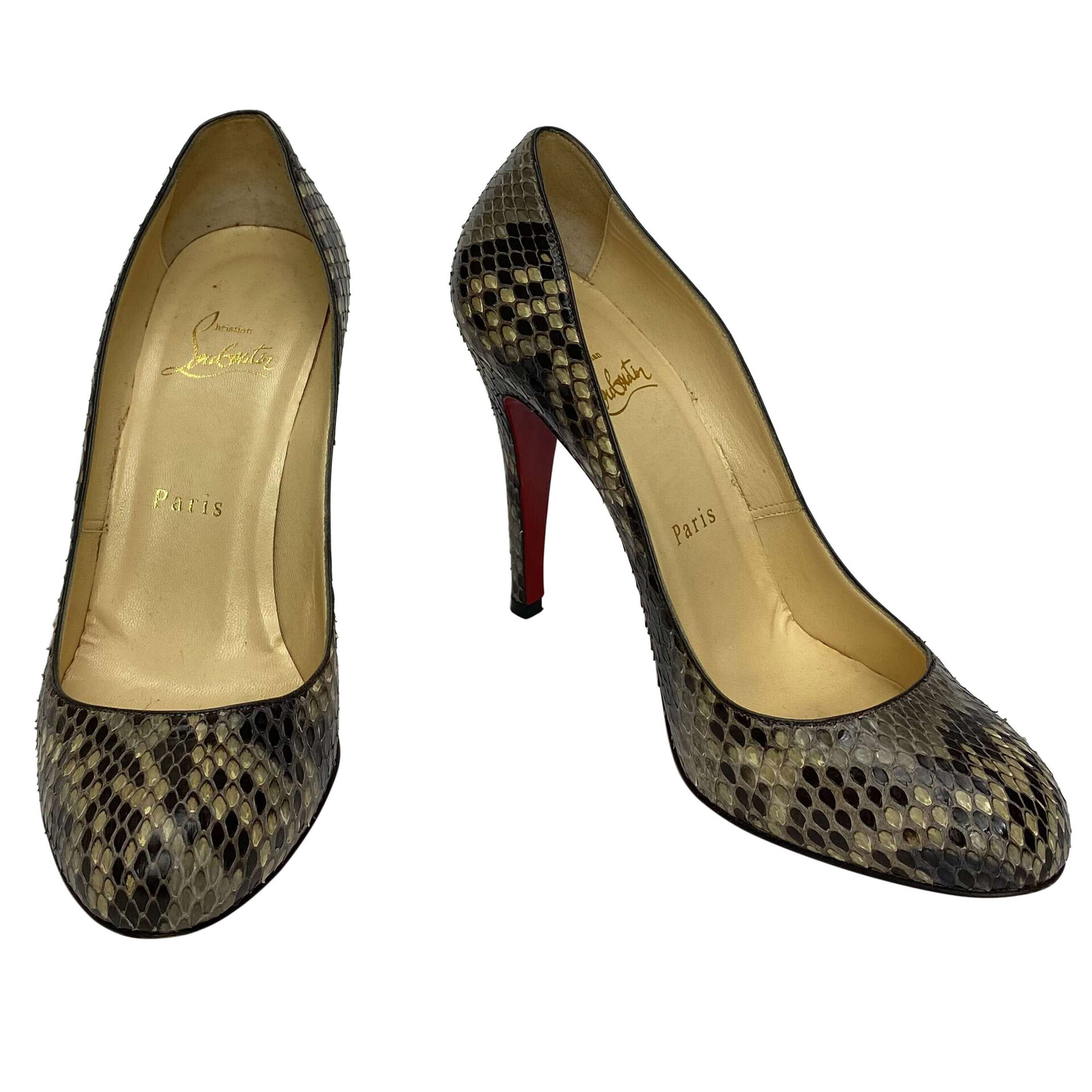 Sapato Christian Louboutin Píton