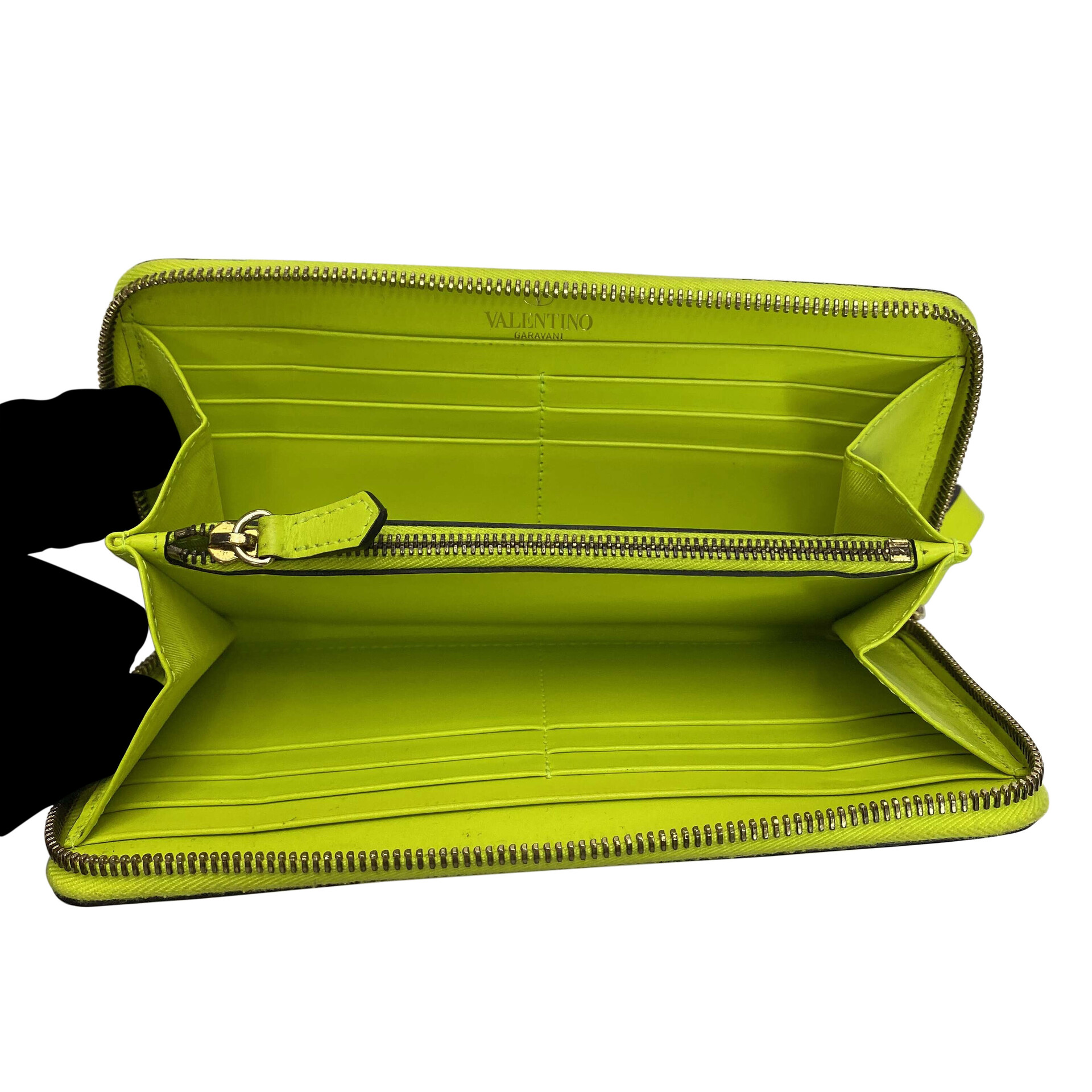 Carteira Valentino Garavani Rockstuds