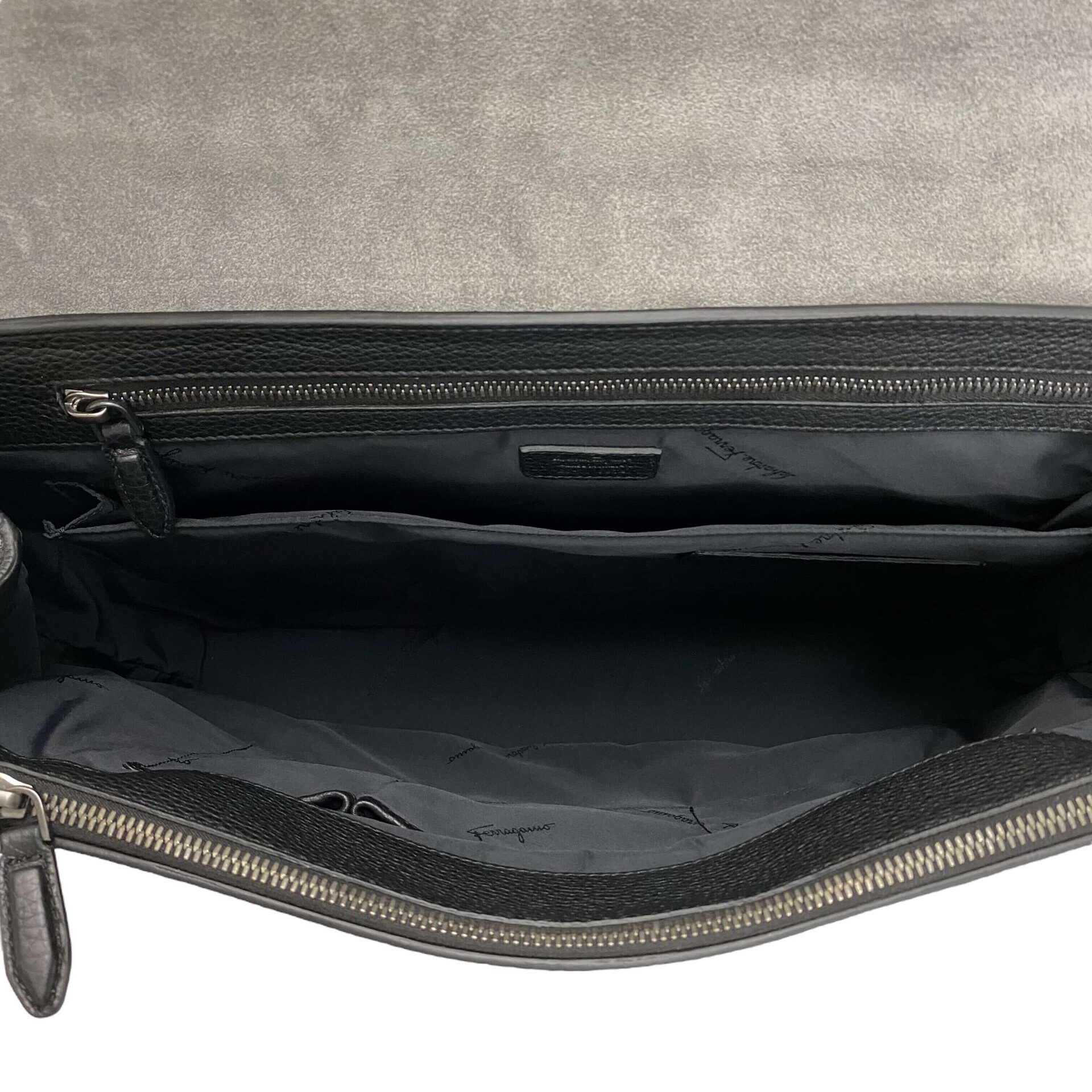 Bolsa Salvatore Ferragamo Couro Preto