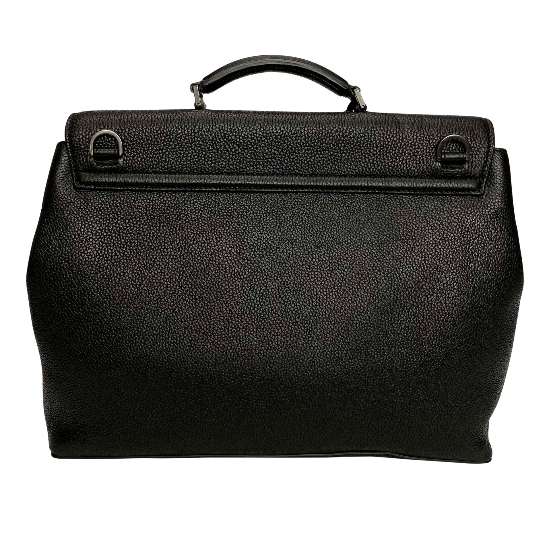 Bolsa Salvatore Ferragamo Couro Preto