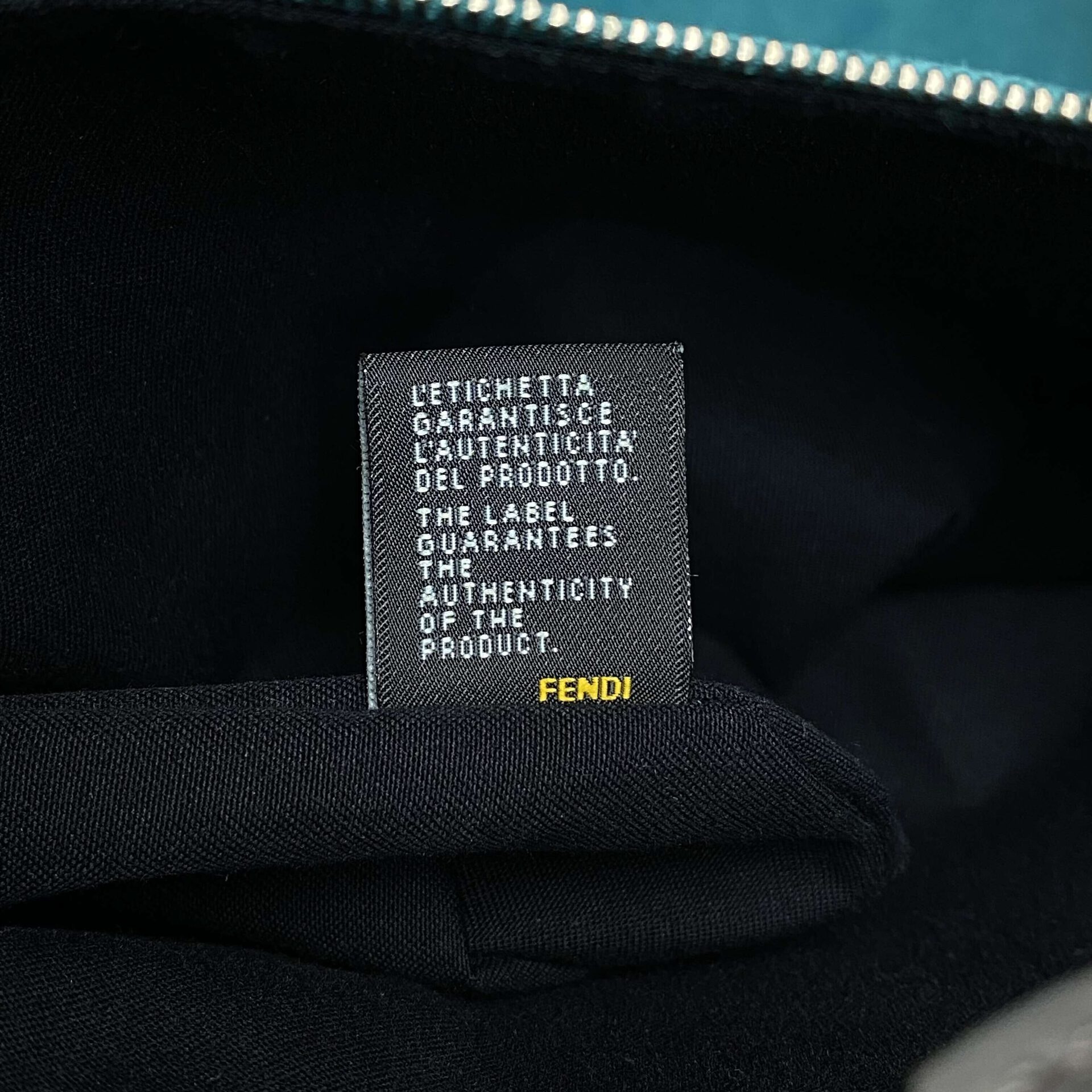 Bolsa Fendi 3Jours Couro Cinza