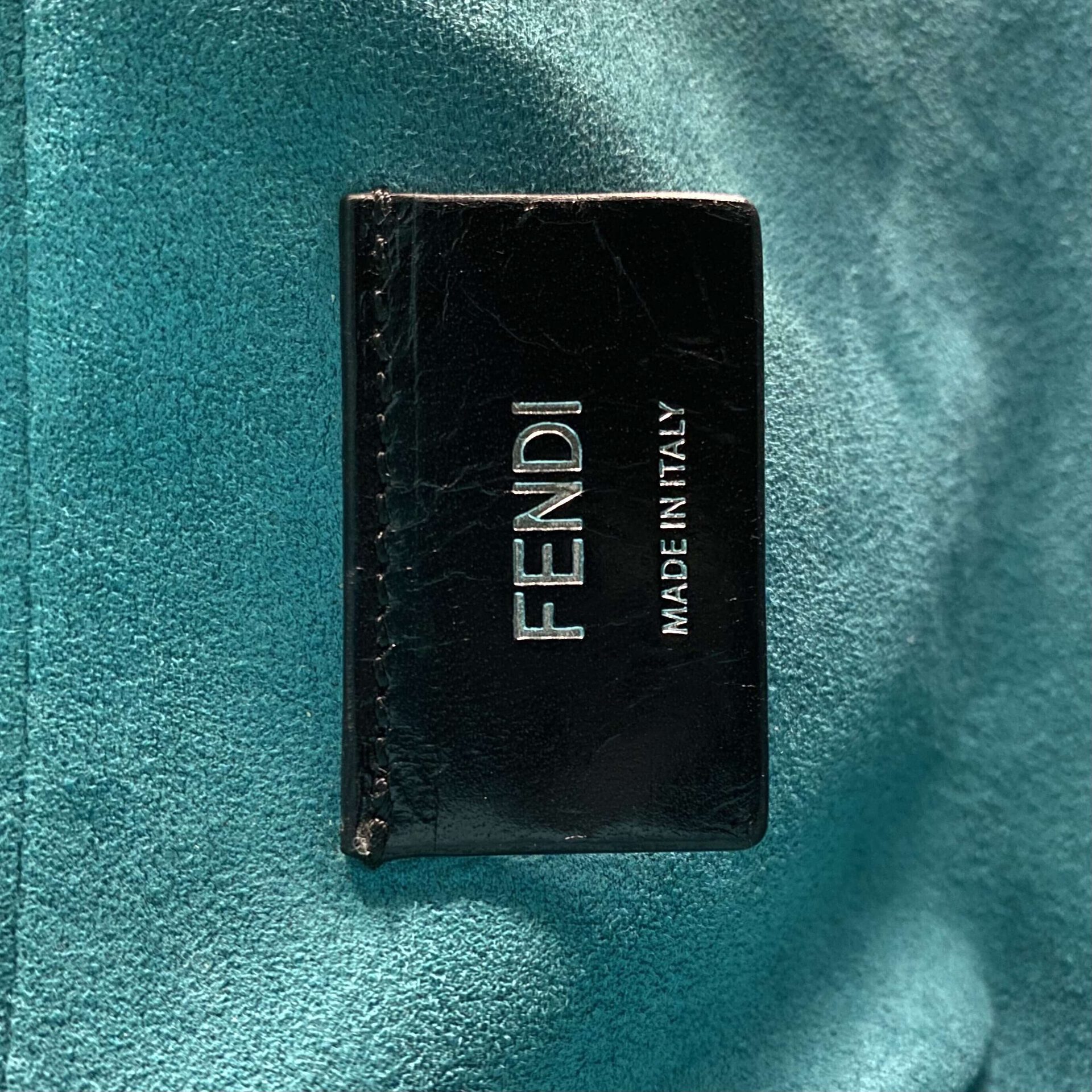 Bolsa Fendi 3Jours Couro Cinza