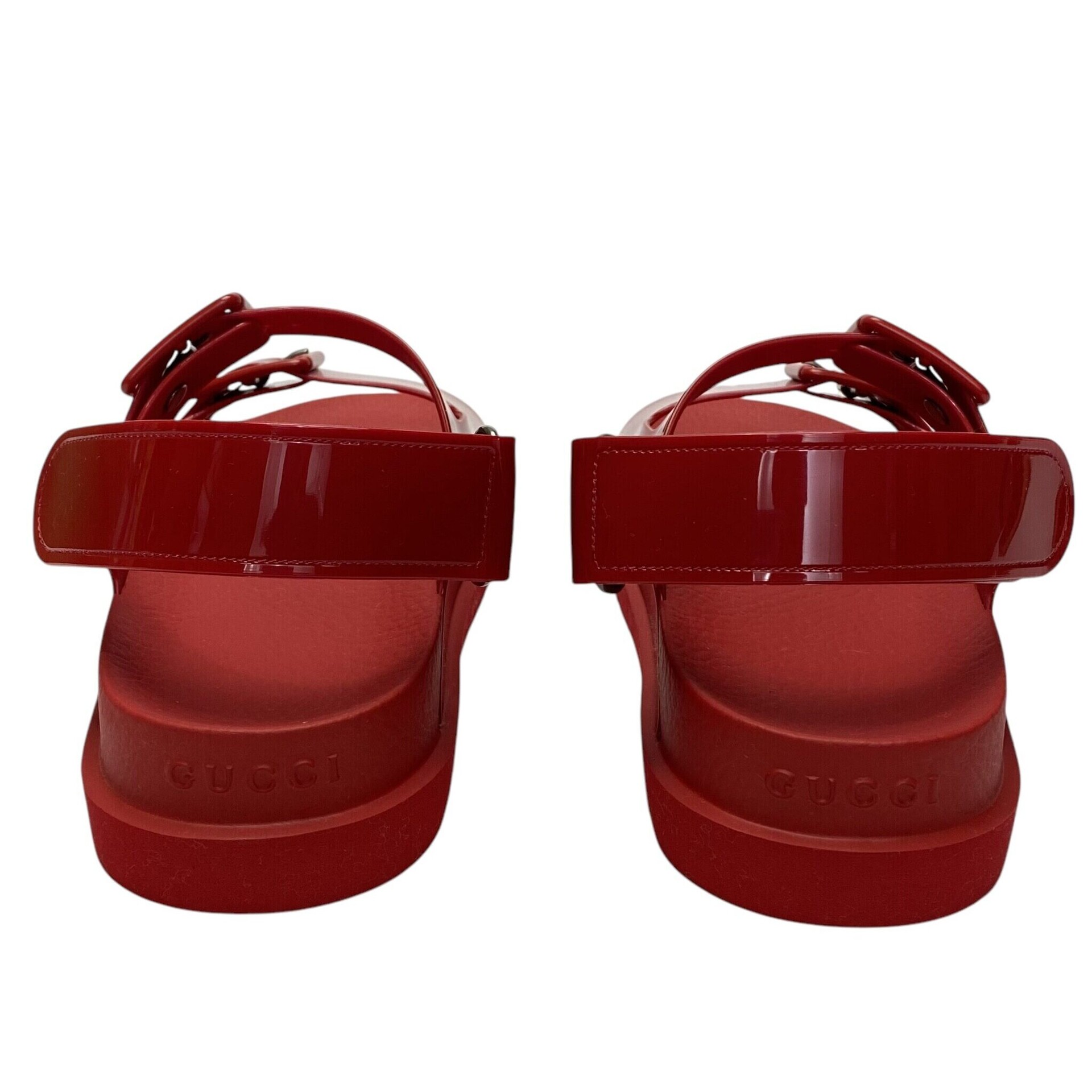Sandália Gucci Papete Vermelha