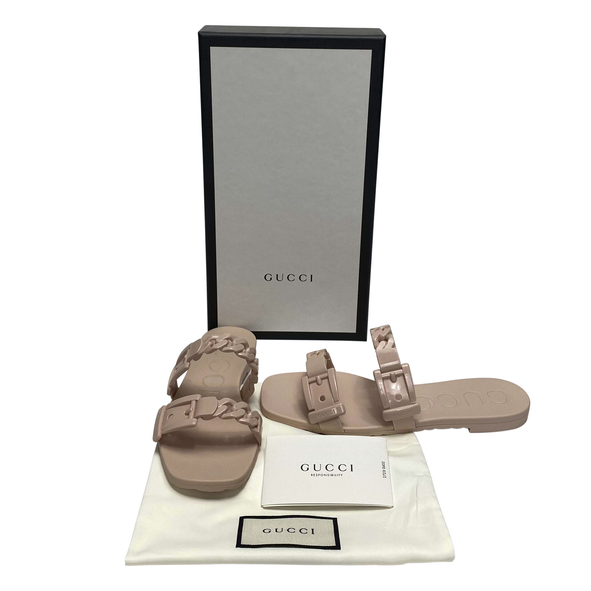 Sandália Gucci Nude