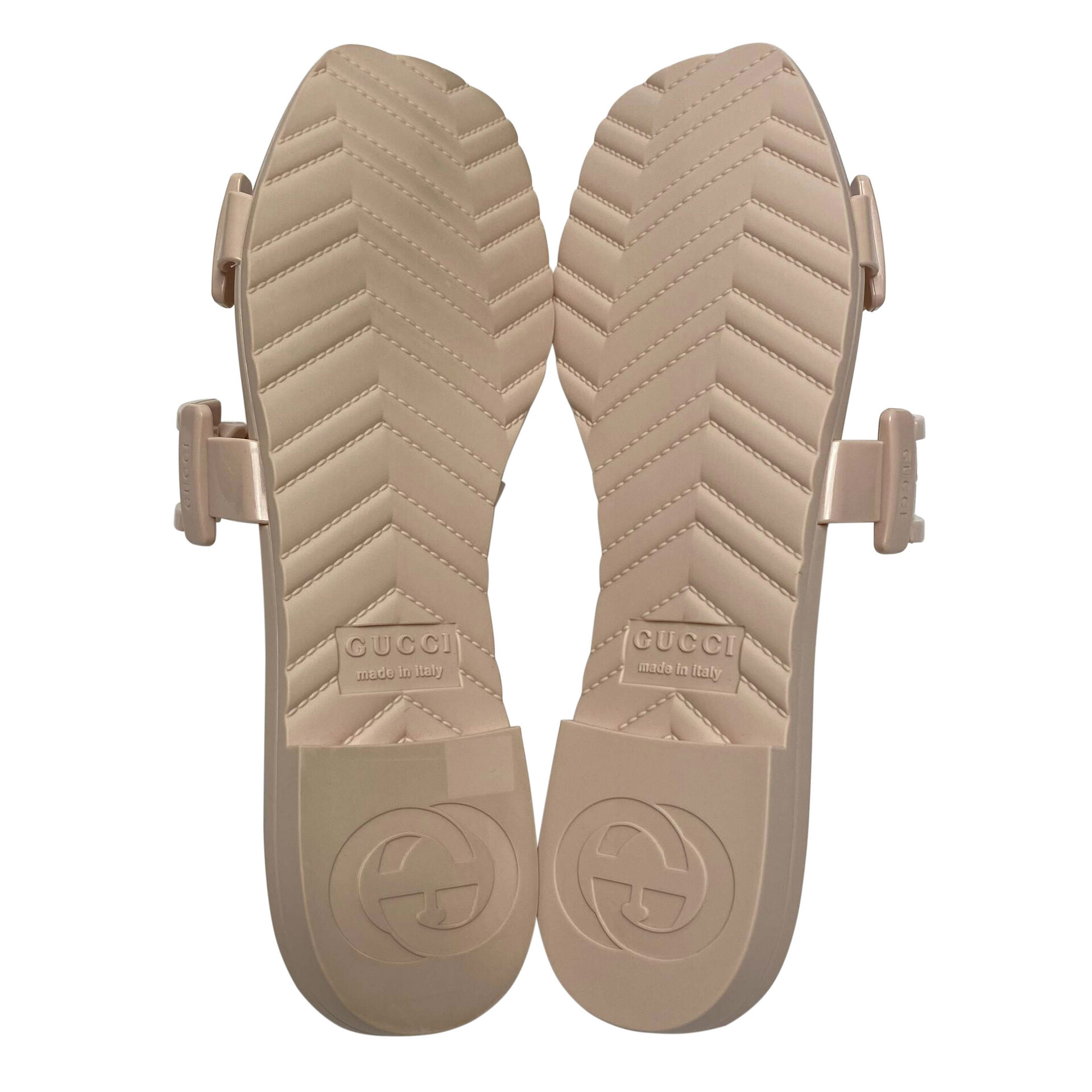 Sandália Gucci Nude