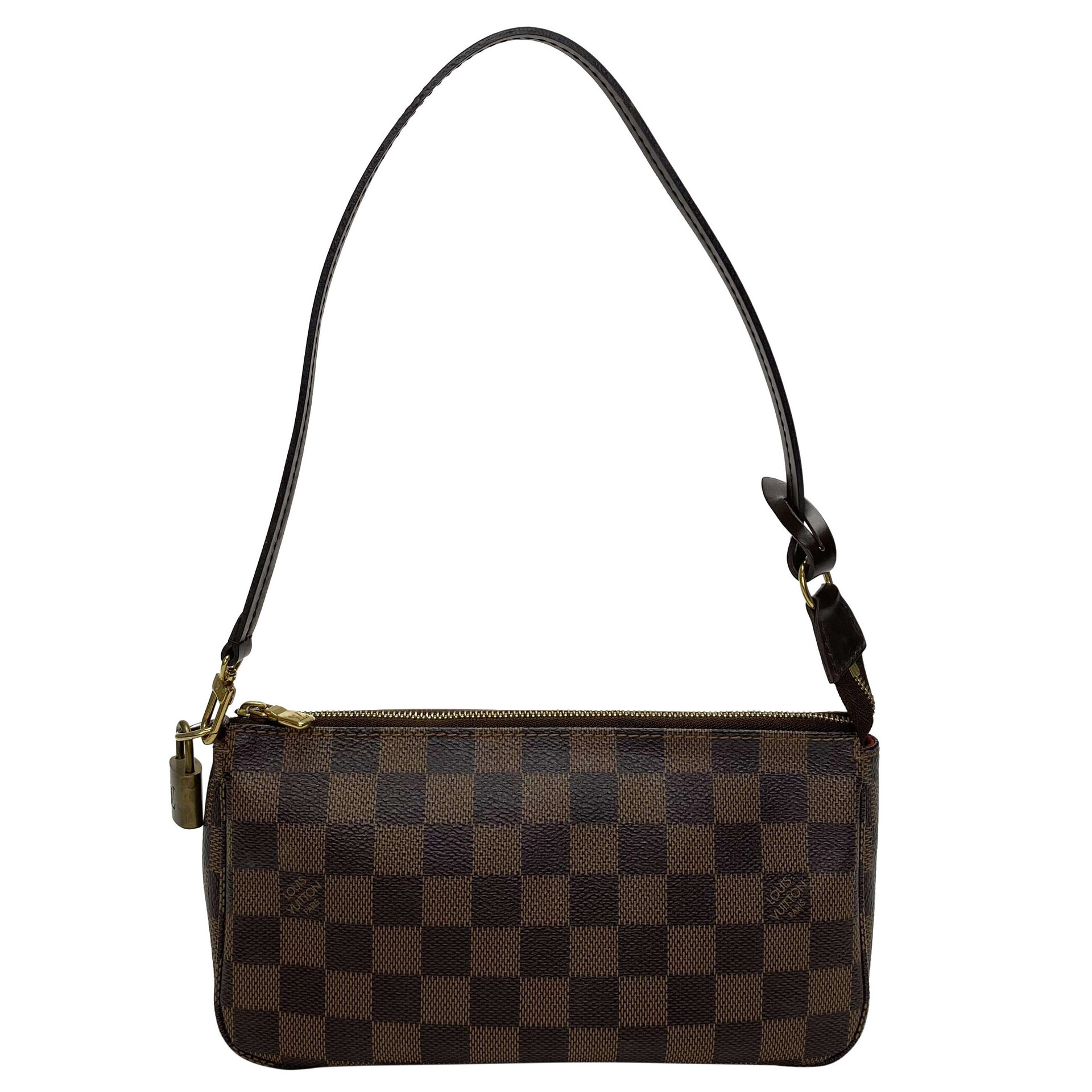 Bolsa Louis Vuitton Pochette Damier Ebene