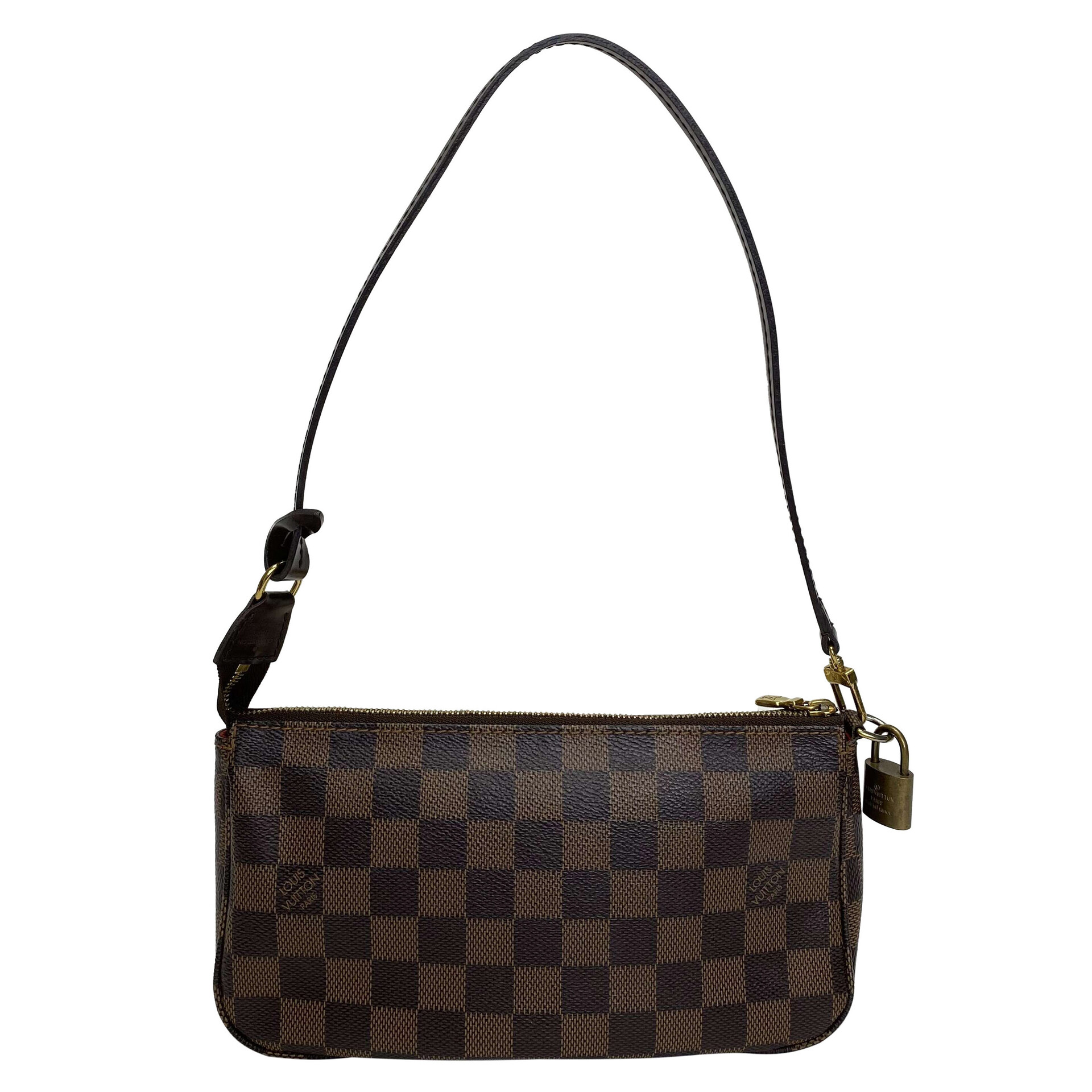 Bolsa Louis Vuitton Pochette Damier Ebene