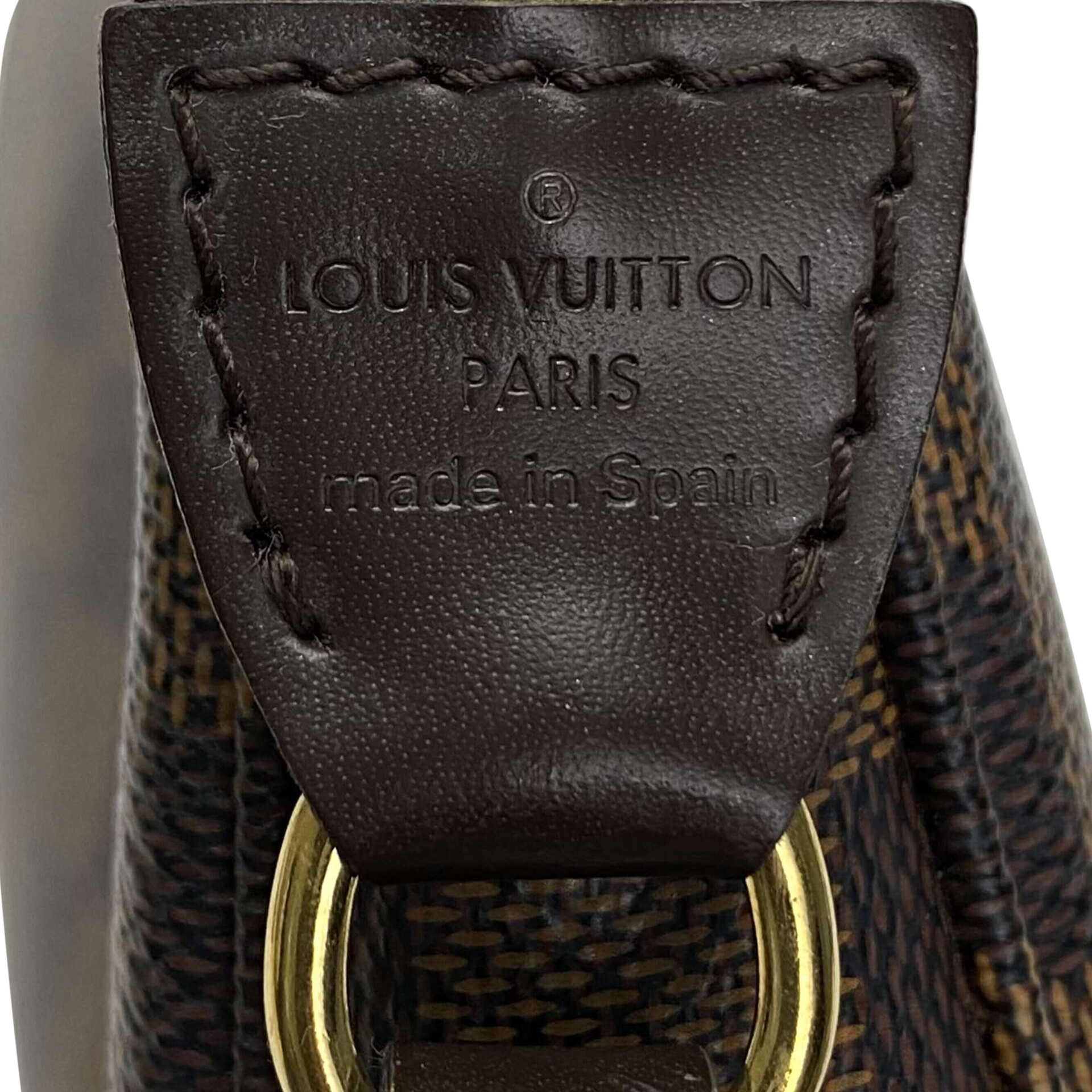 Bolsa Louis Vuitton Pochette Damier Ebene