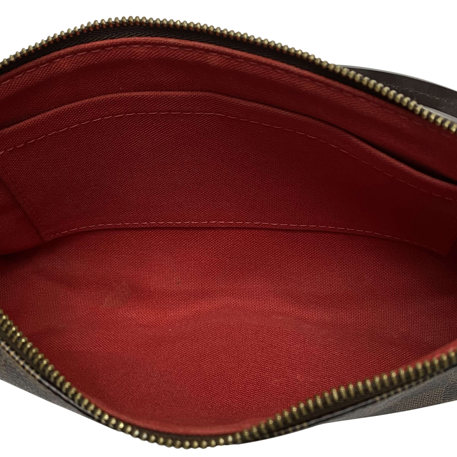 Bolsa Louis Vuitton Pochette Damier Ebene