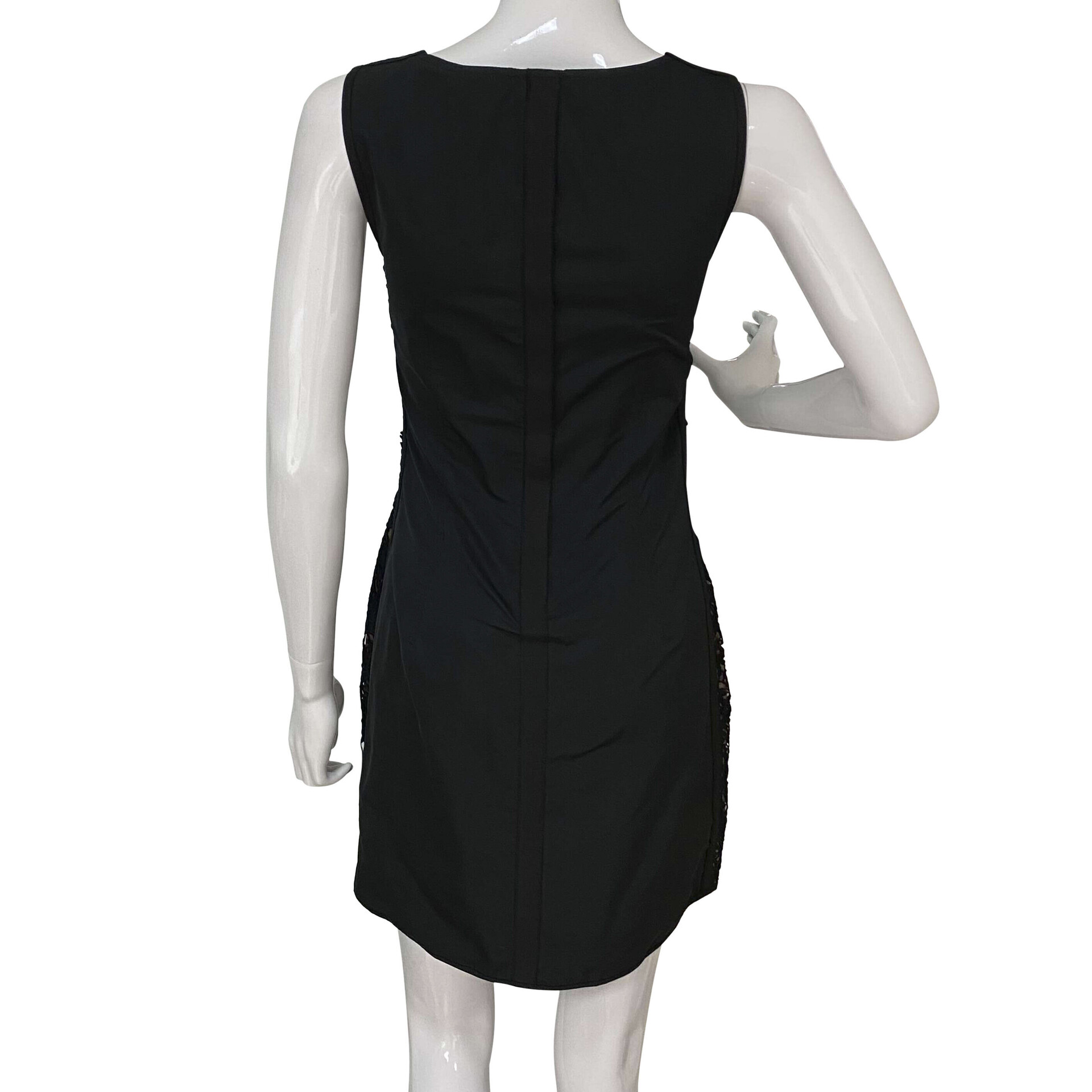 Vestido Louis Vuitton Renda Preta