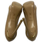 Peep Toe Louis Vuitton Verniz Nude