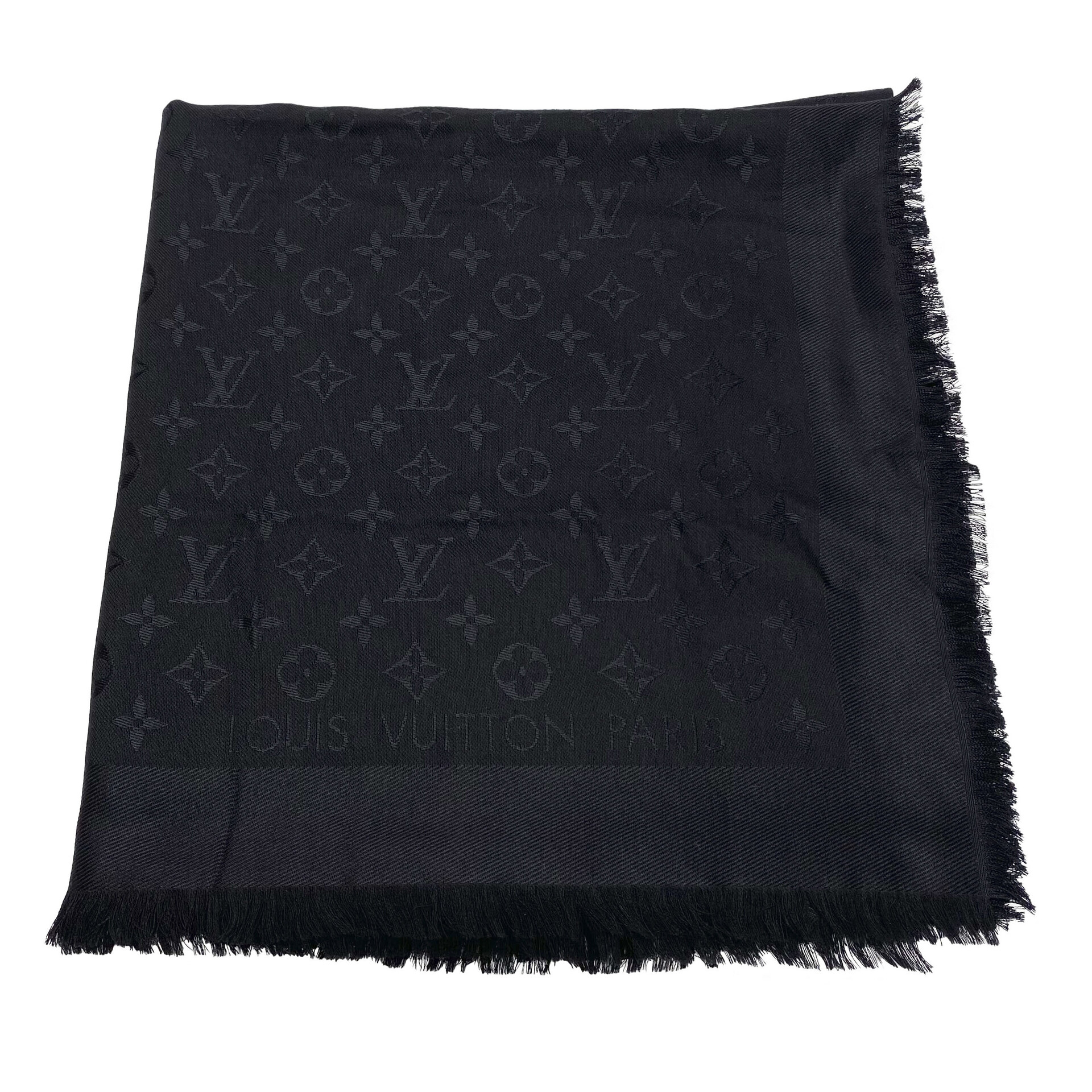 Echarpe Louis Vuitton Preta