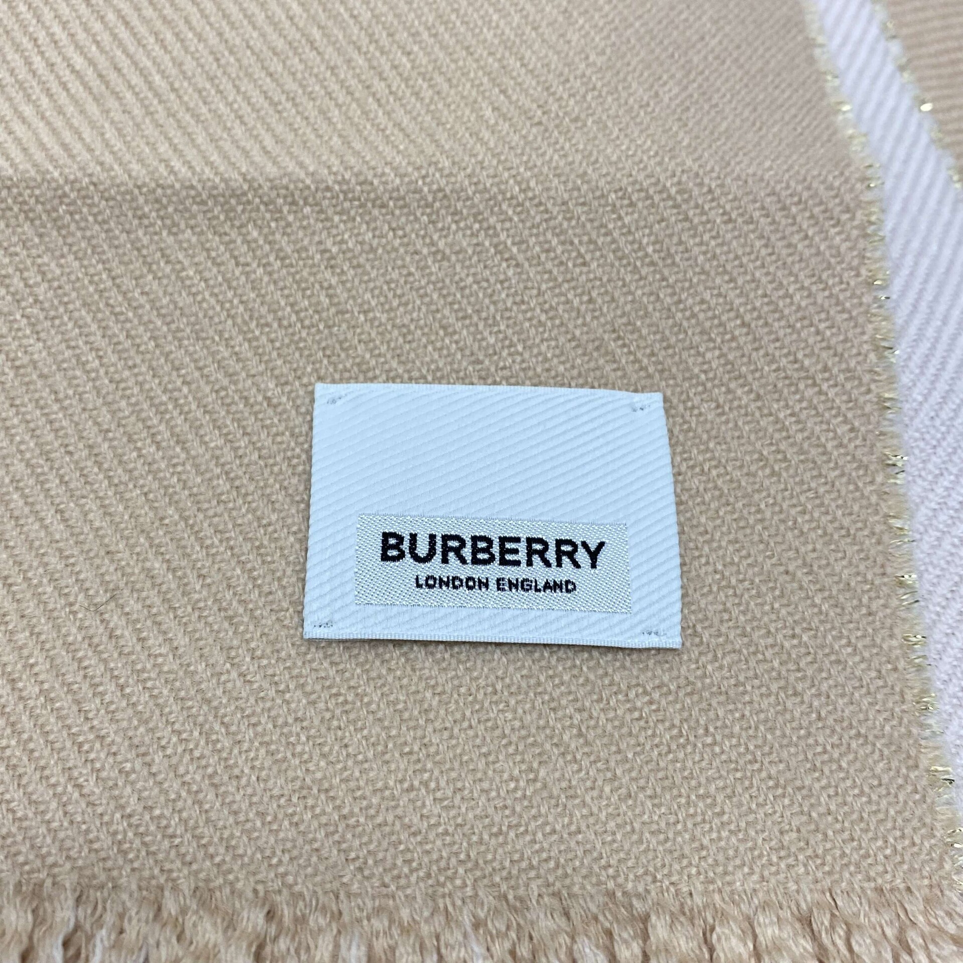 Cachecol Burberry Nude