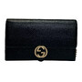 Bolsa Gucci Interlocking Couro Preto