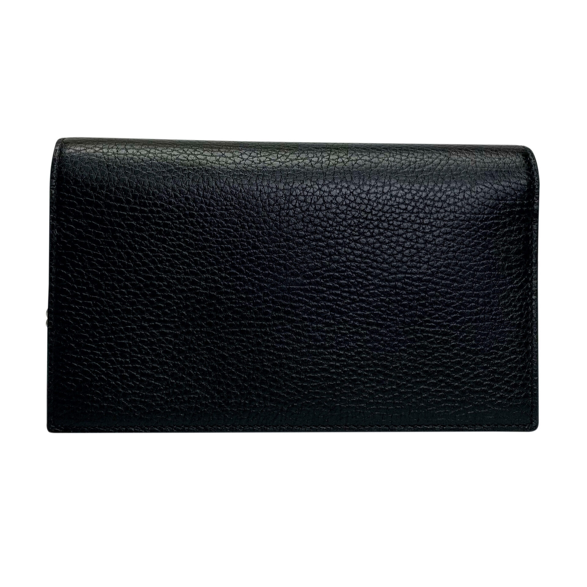 Bolsa Gucci Interlocking Couro Preto