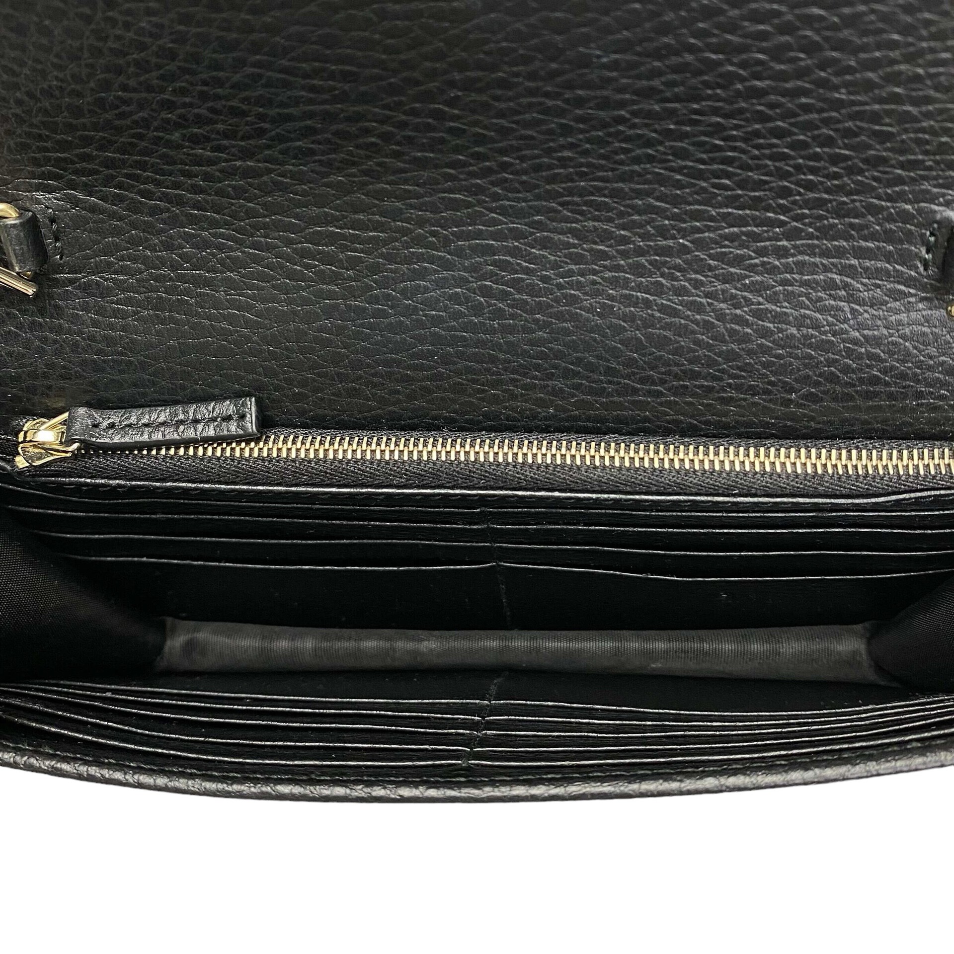 Bolsa Gucci Interlocking Couro Preto