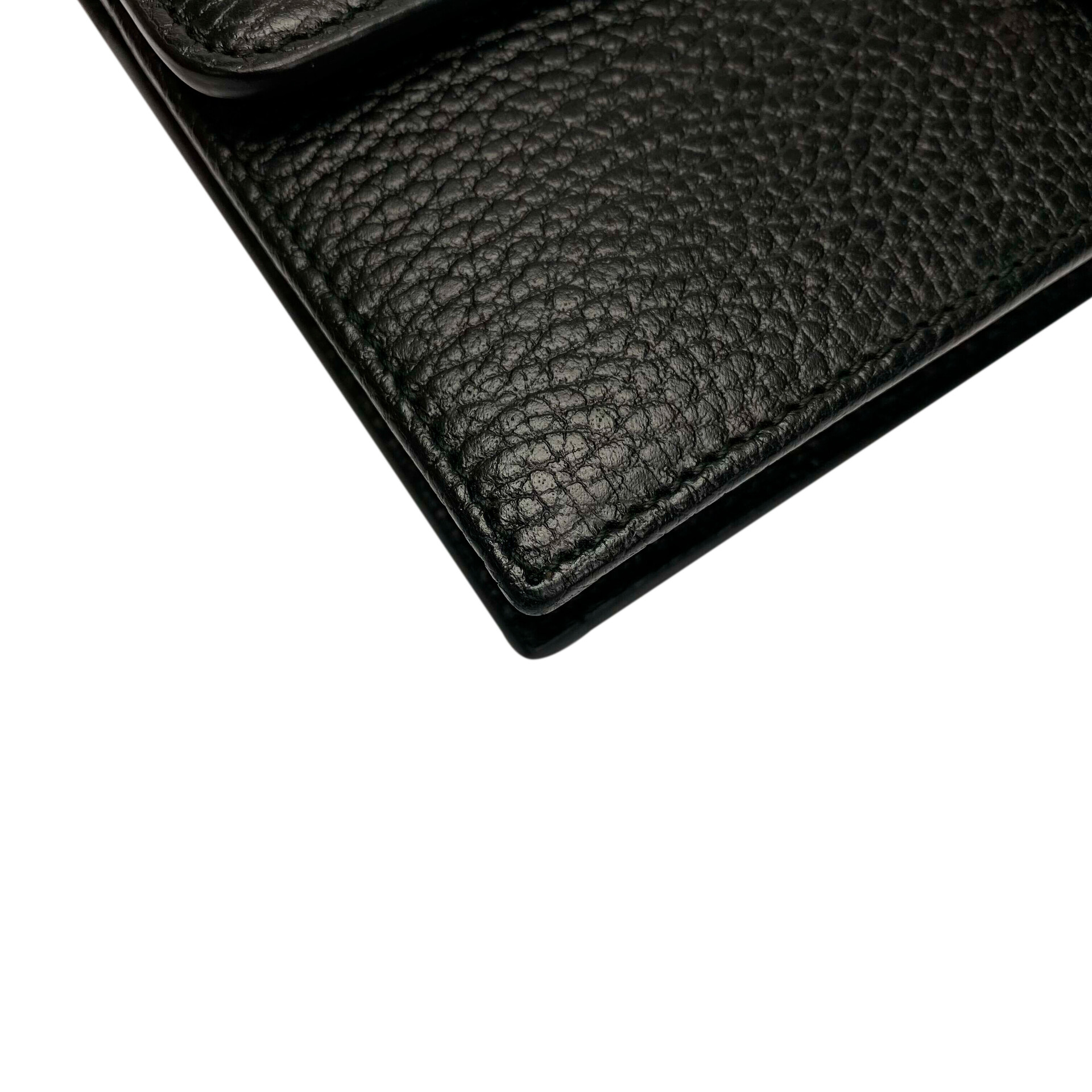 Bolsa Gucci Interlocking Couro Preto