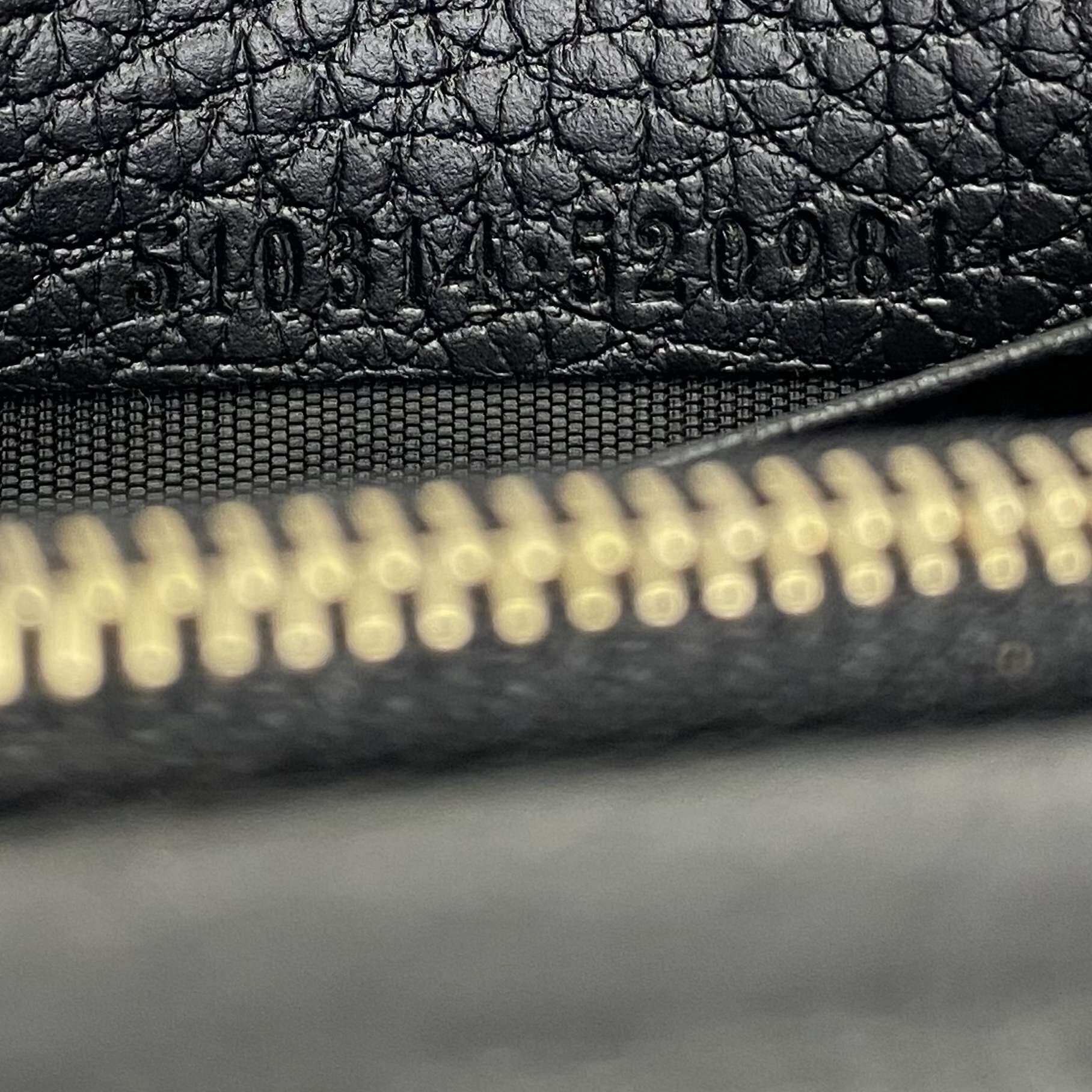 Bolsa Gucci Interlocking Couro Preto