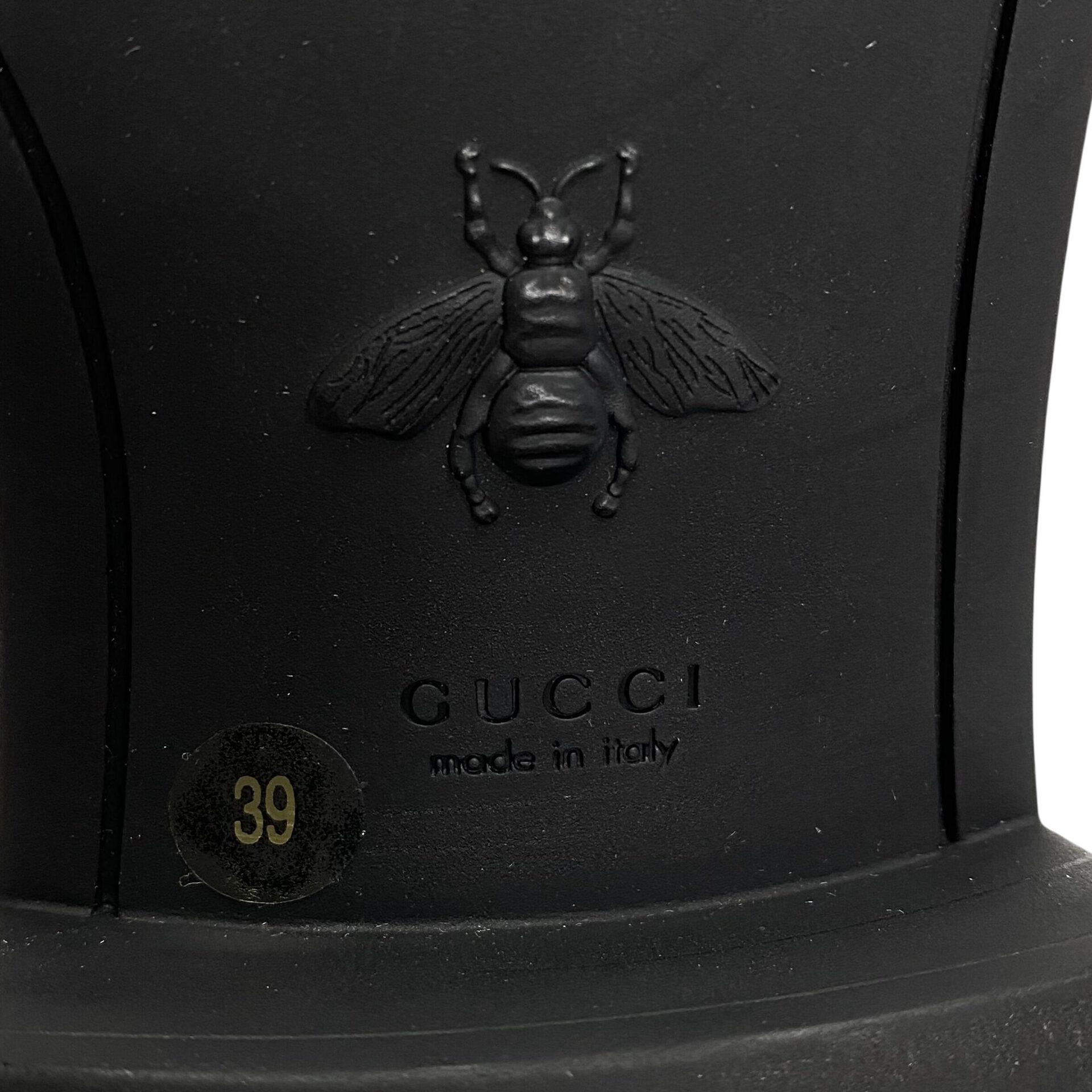 Bota Gucci Horsebit Preta