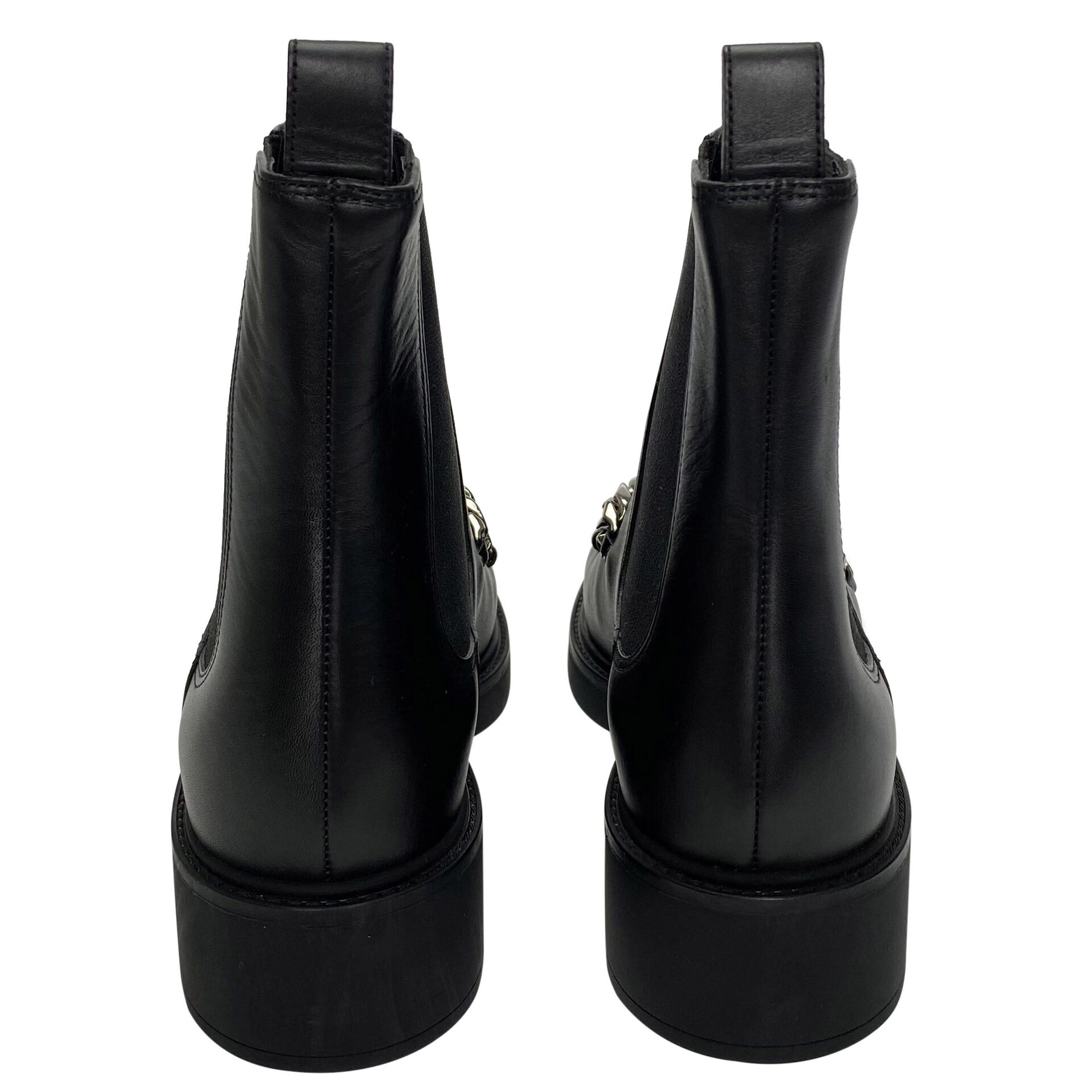 Bota Gucci Horsebit Preta