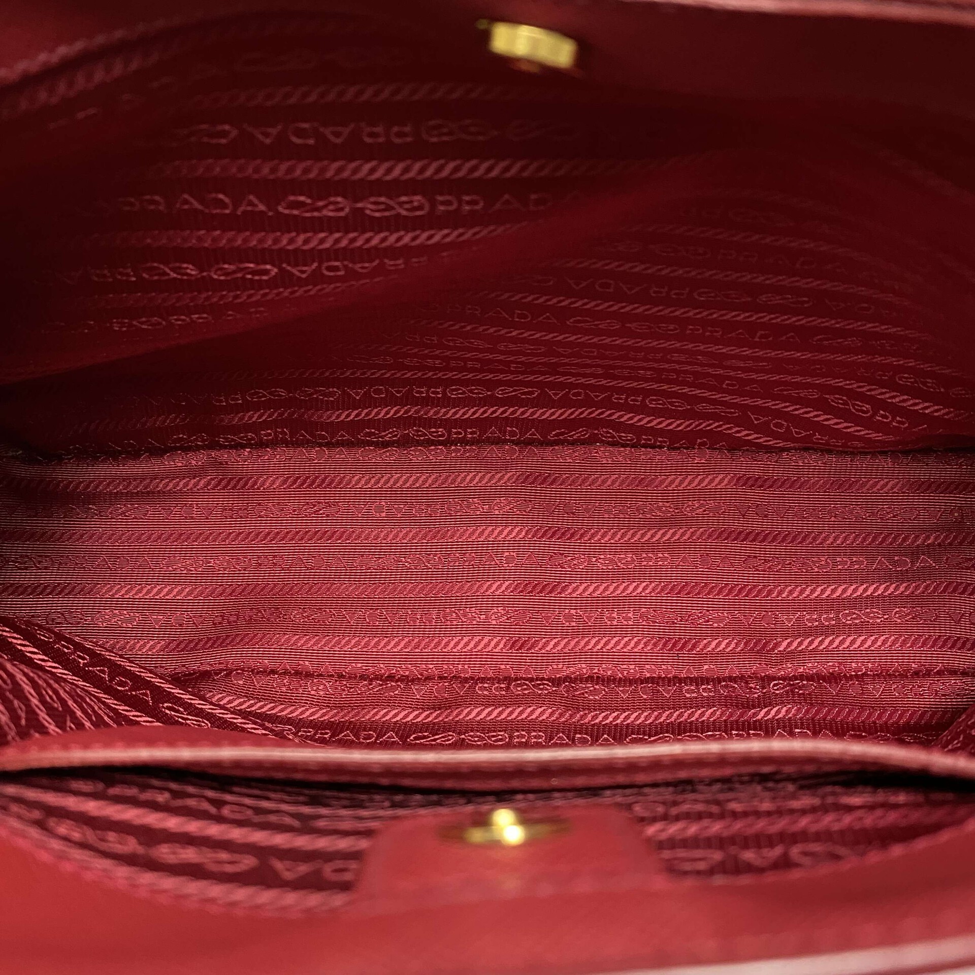 Bolsa Prada Galleria Vermelha