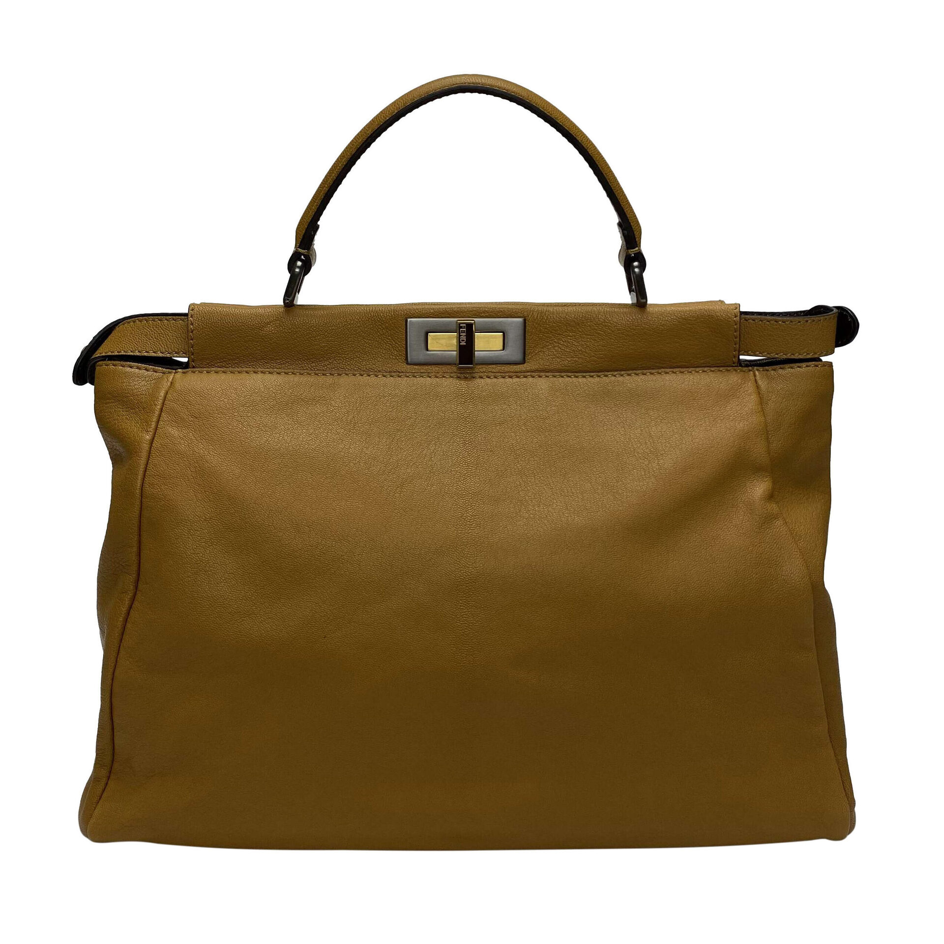 Bolsa Fendi Peekaboo Caramelo