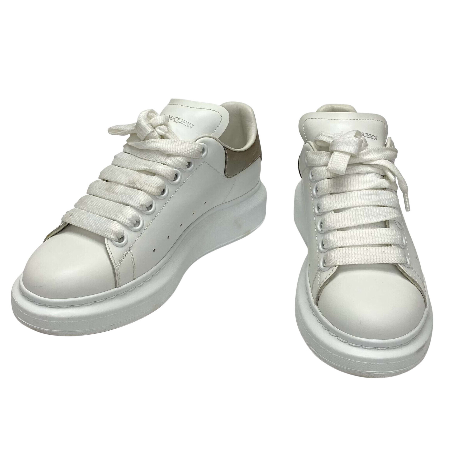 Tênis Alexander McQueen Couro Branco