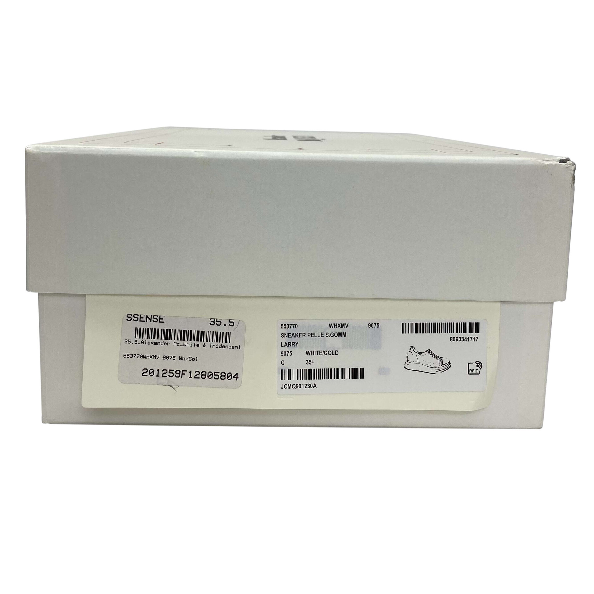 Tênis Alexander McQueen Couro Branco