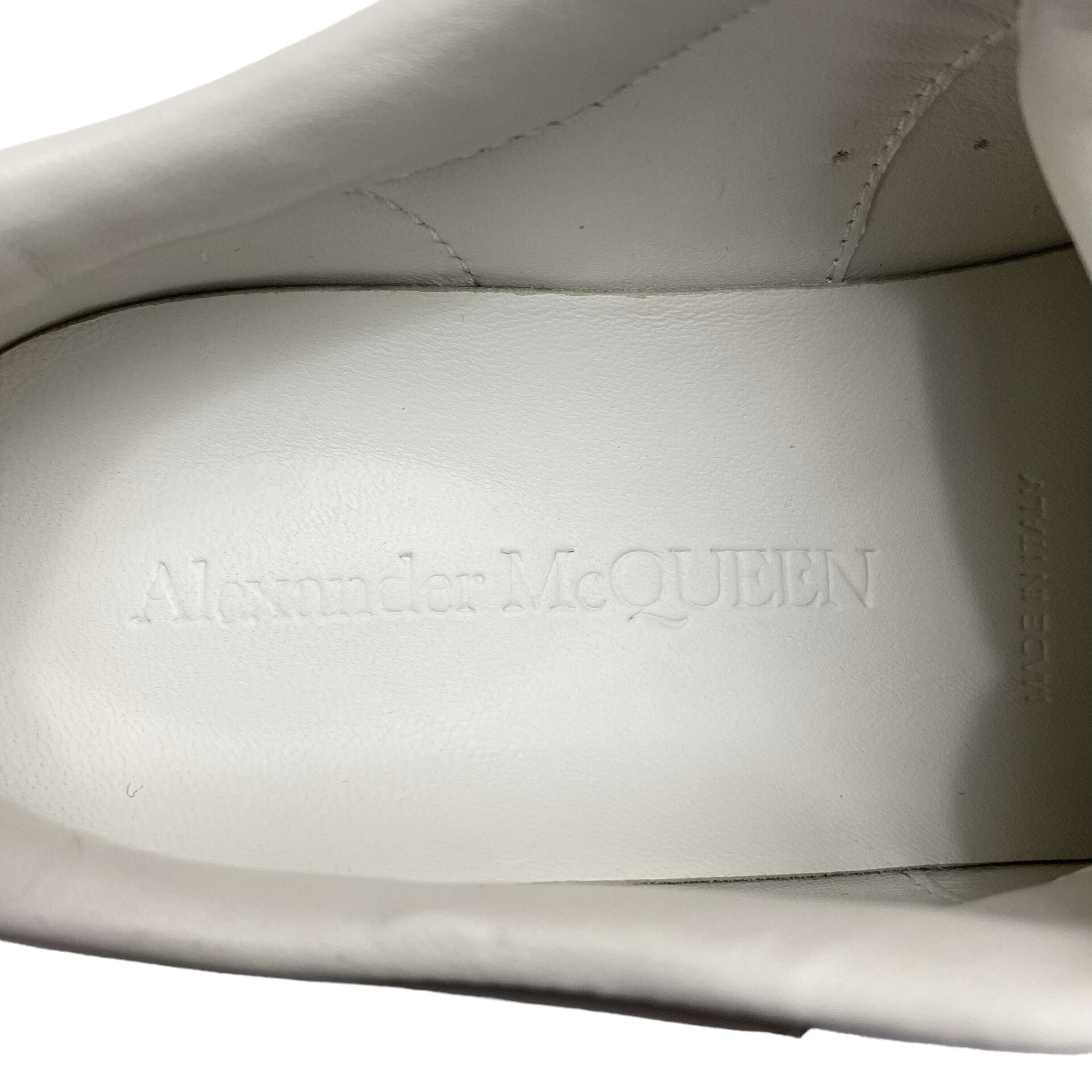 Tênis Alexander McQueen Couro Branco