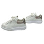 Tênis Alexander McQueen Couro Branco