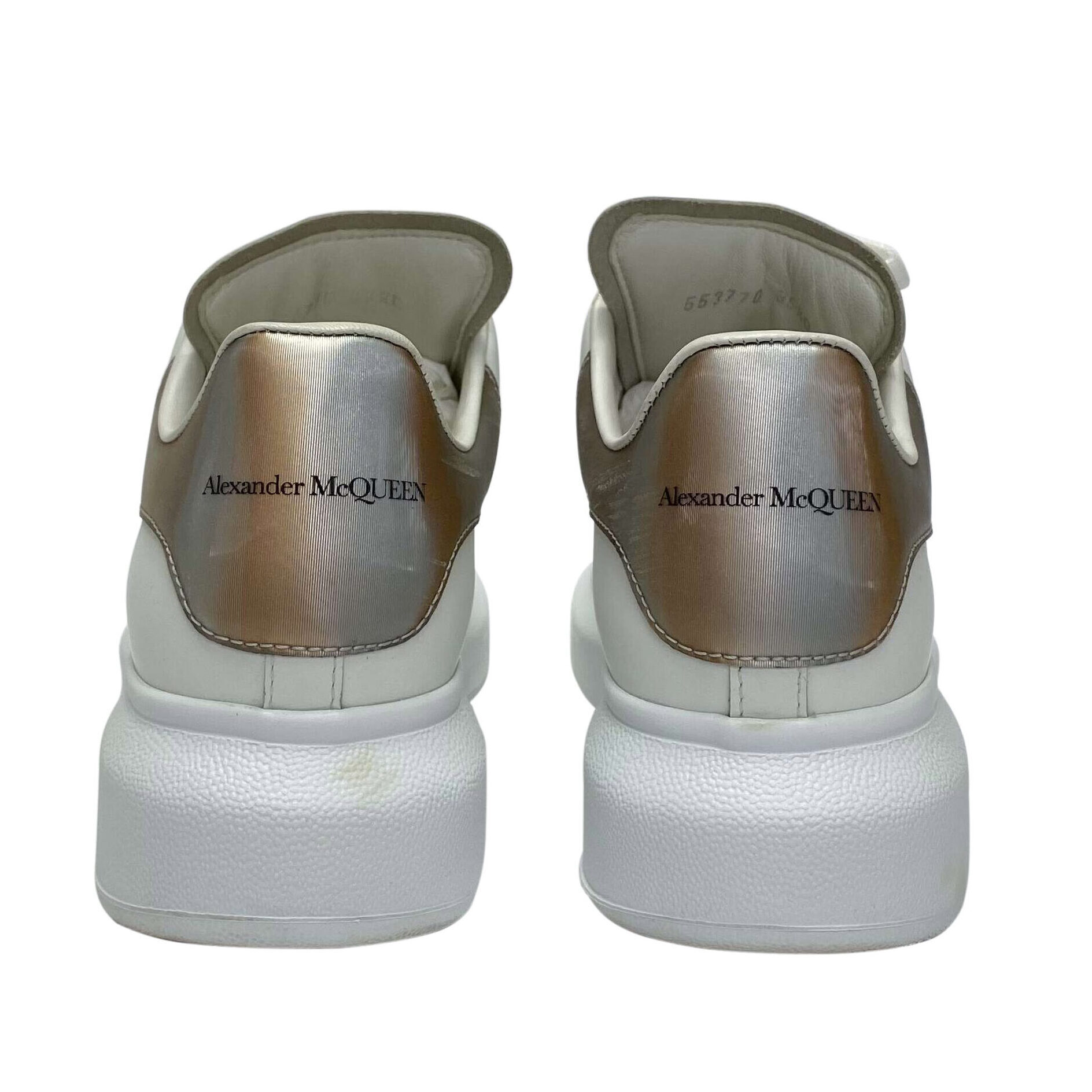 Tênis Alexander McQueen Couro Branco