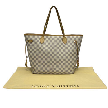 Bolsa Louis Vuitton Neverfull MM Damier Azur