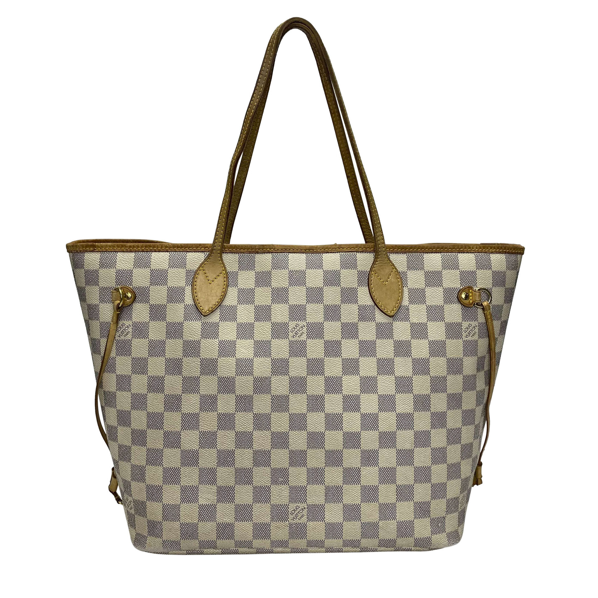 Bolsa Louis Vuitton Neverfull MM Damier Azur