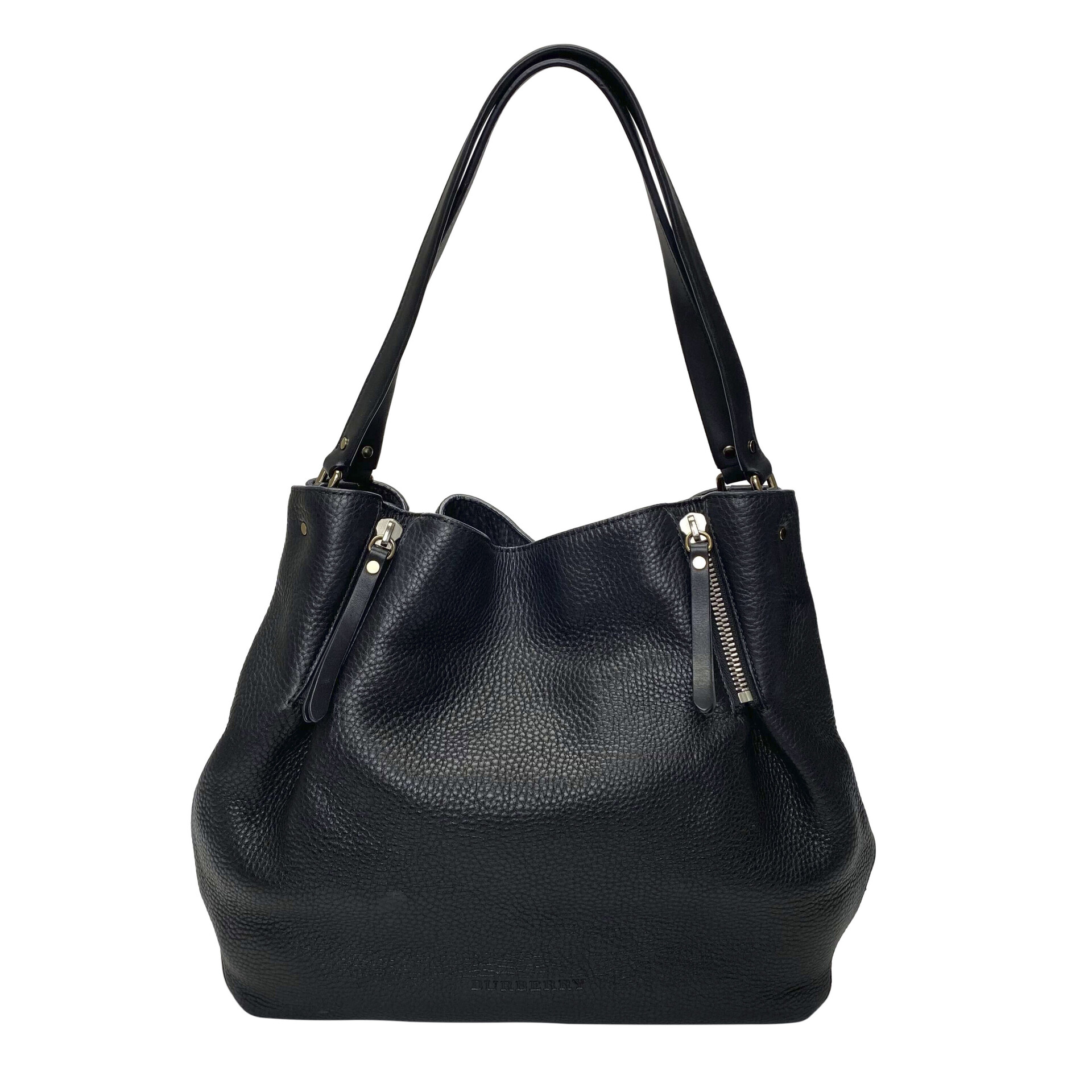 Bolsa Burberry Couro Preto