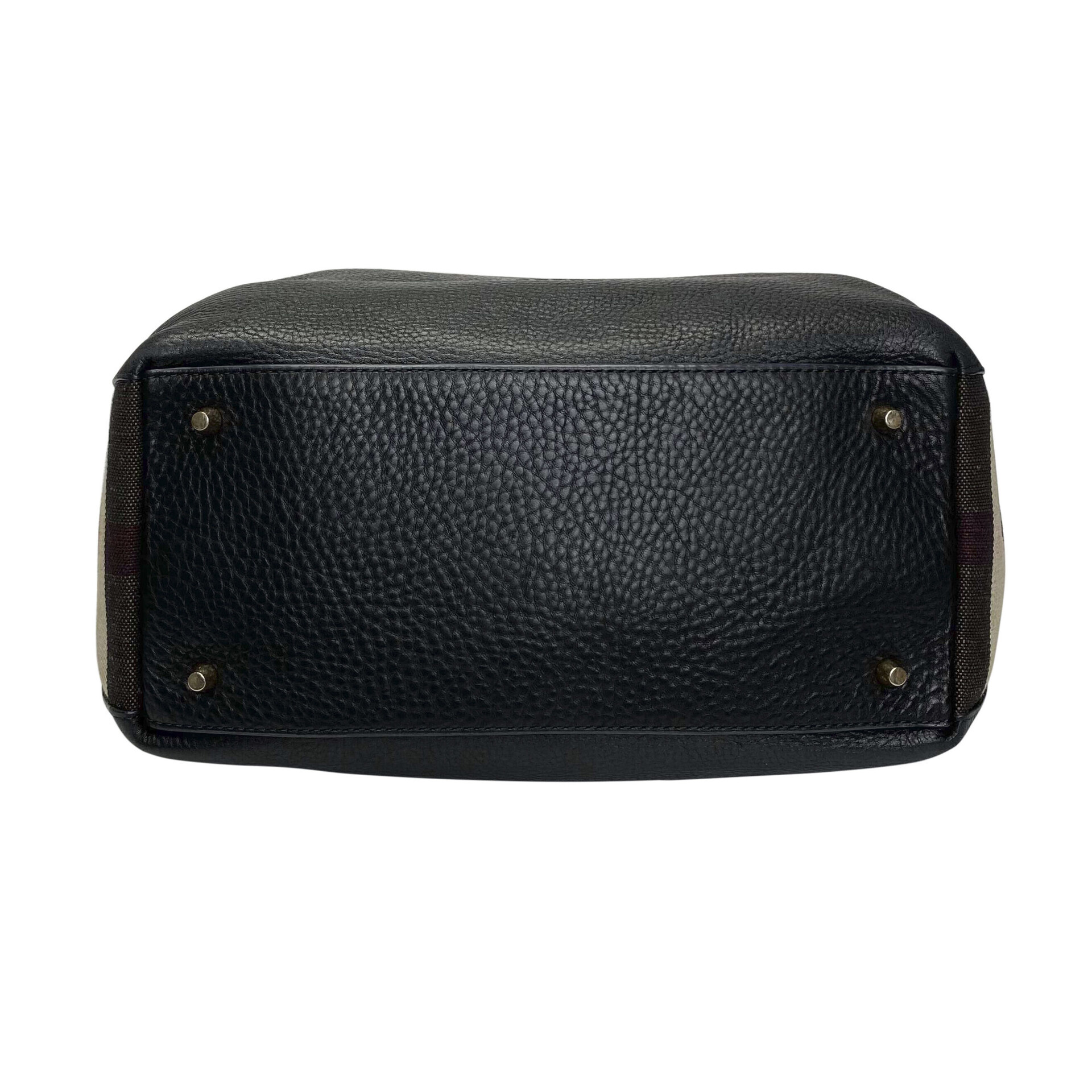 Bolsa Burberry Couro Preto