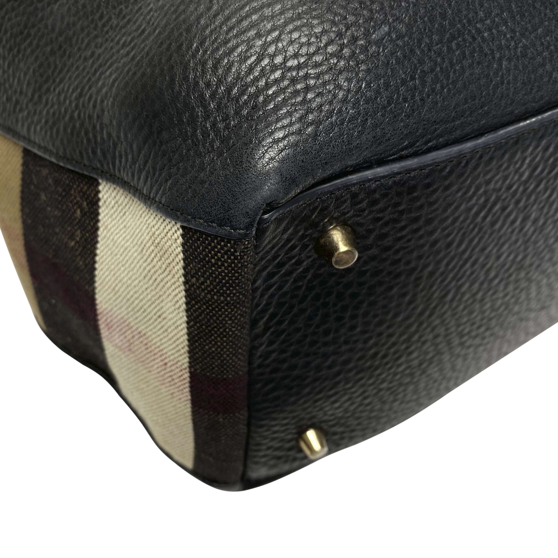 Bolsa Burberry Couro Preto