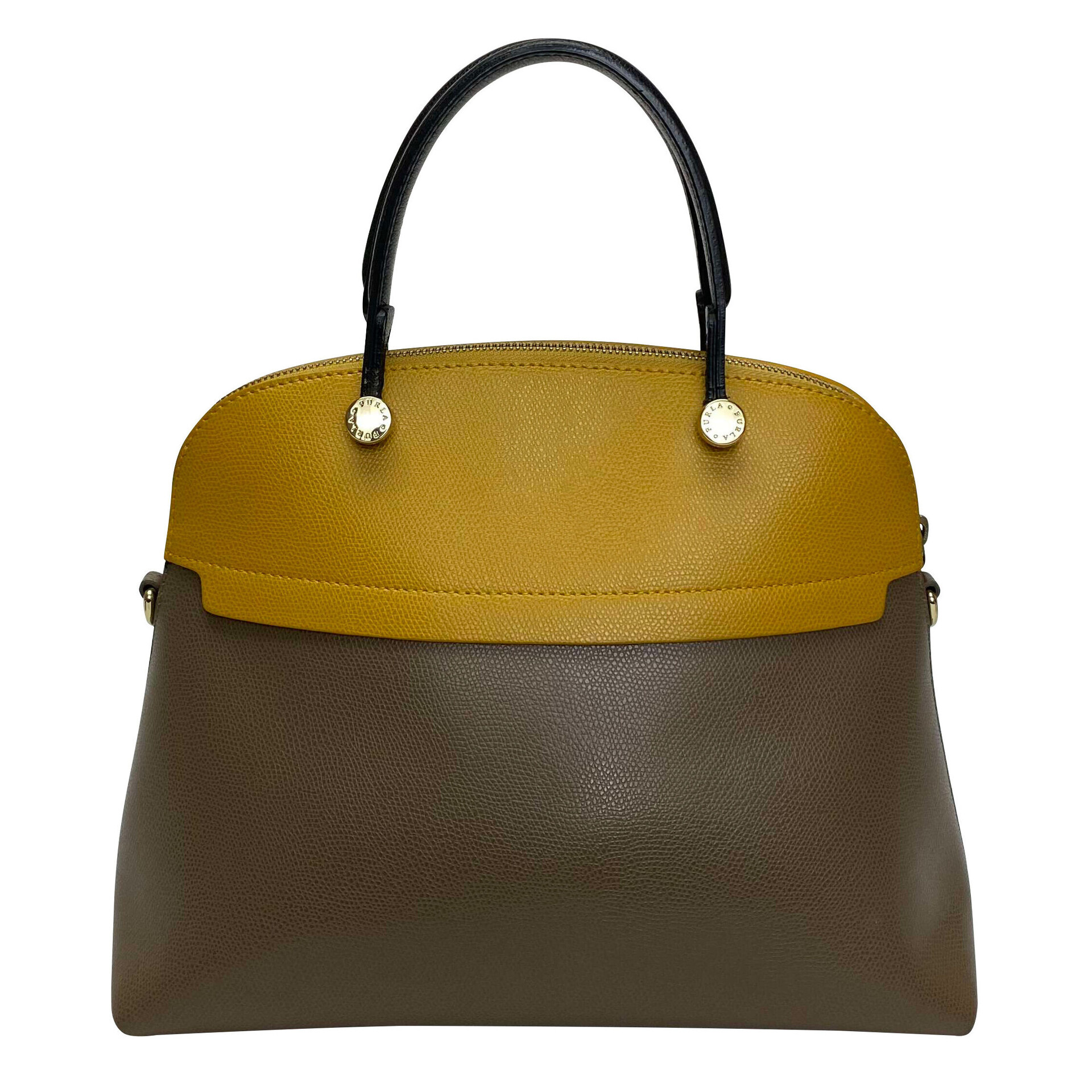 Bolsa Furla Couro Tricolor