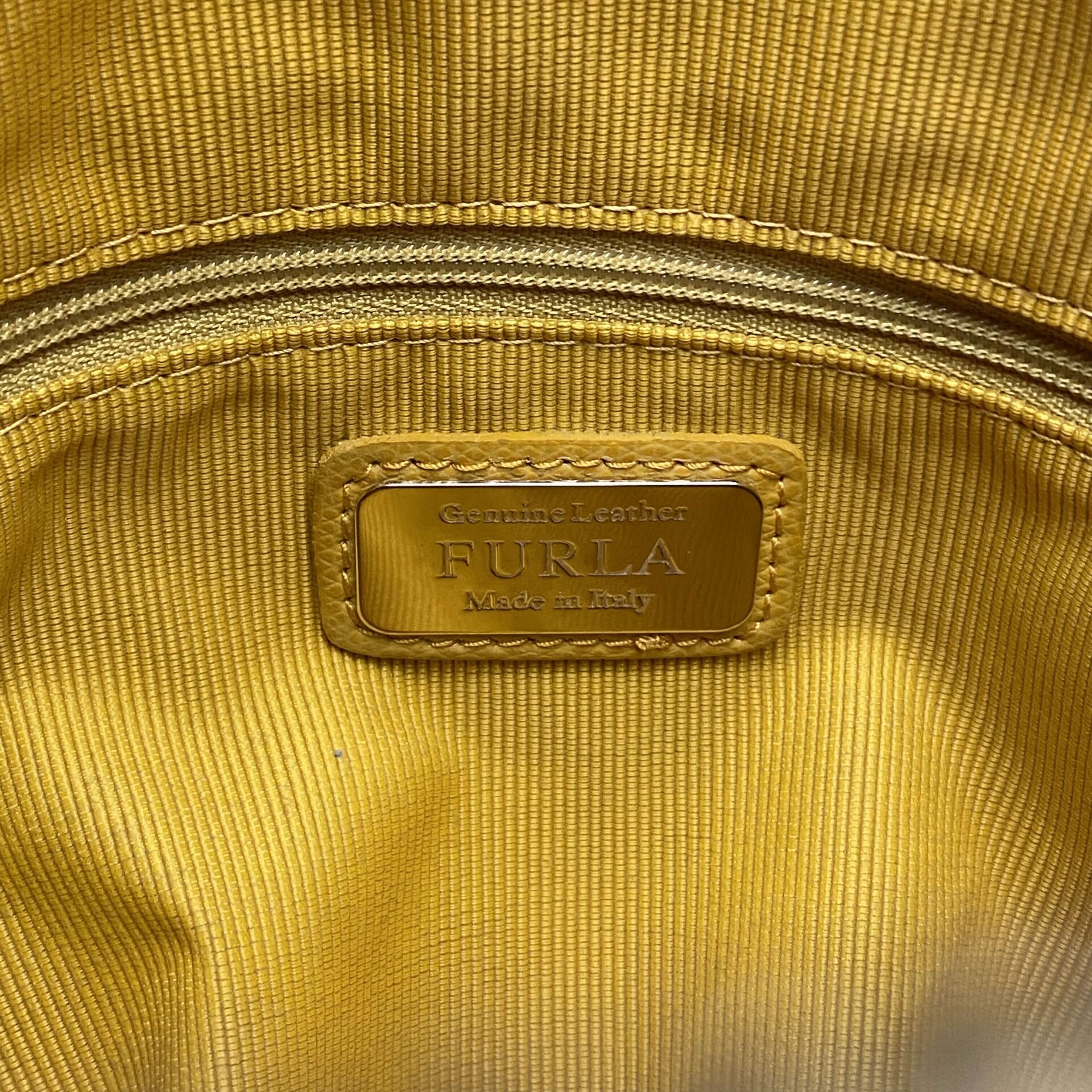 Bolsa Furla Couro Tricolor