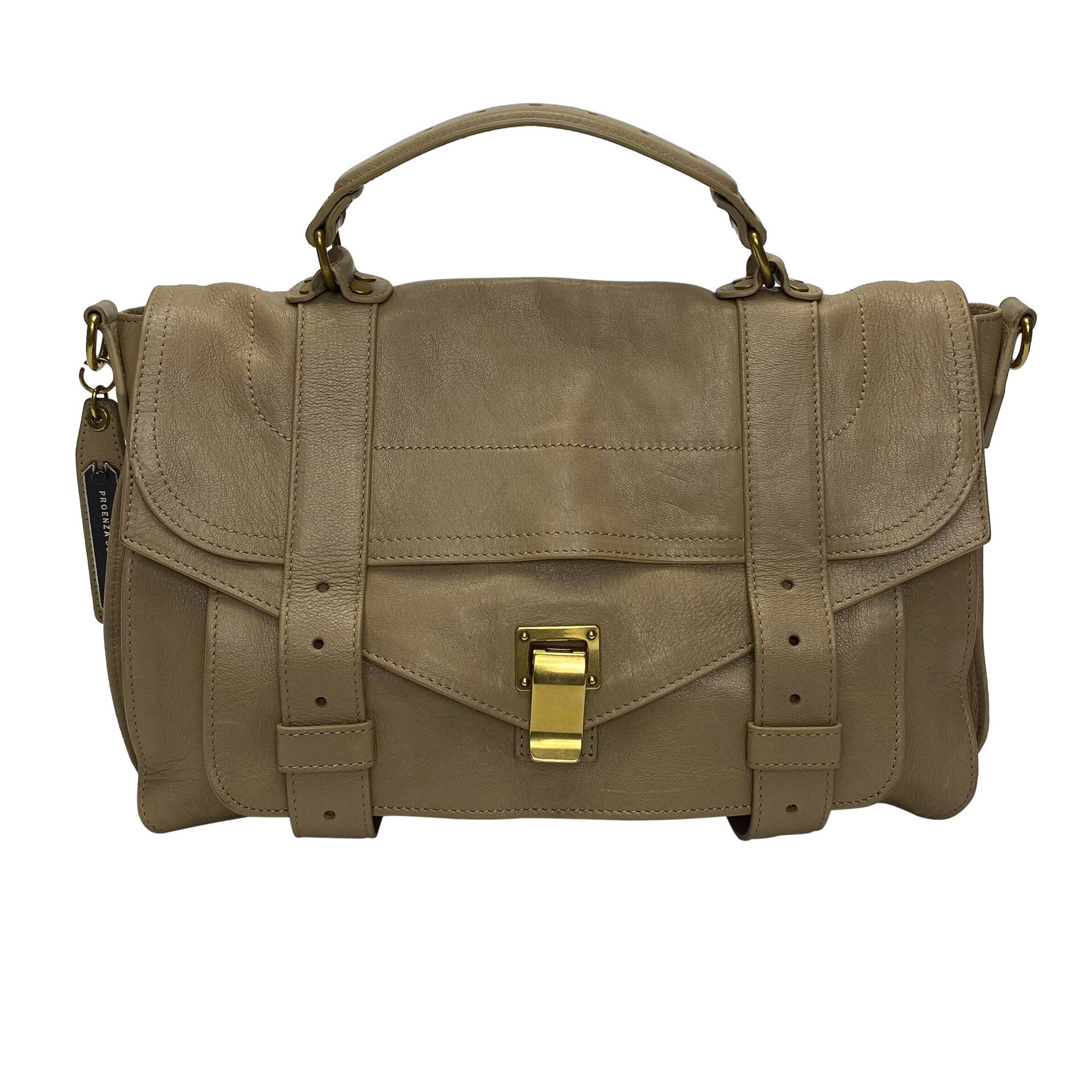 Bolsa Proenza Schouler PS1Couro Nude