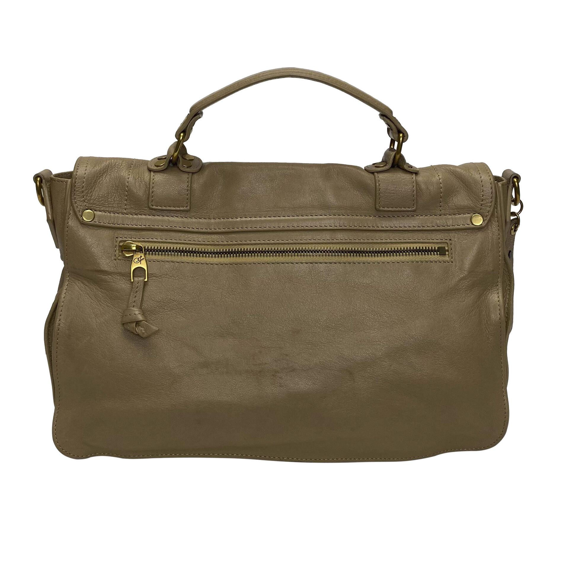 Bolsa Proenza Schouler PS1Couro Nude