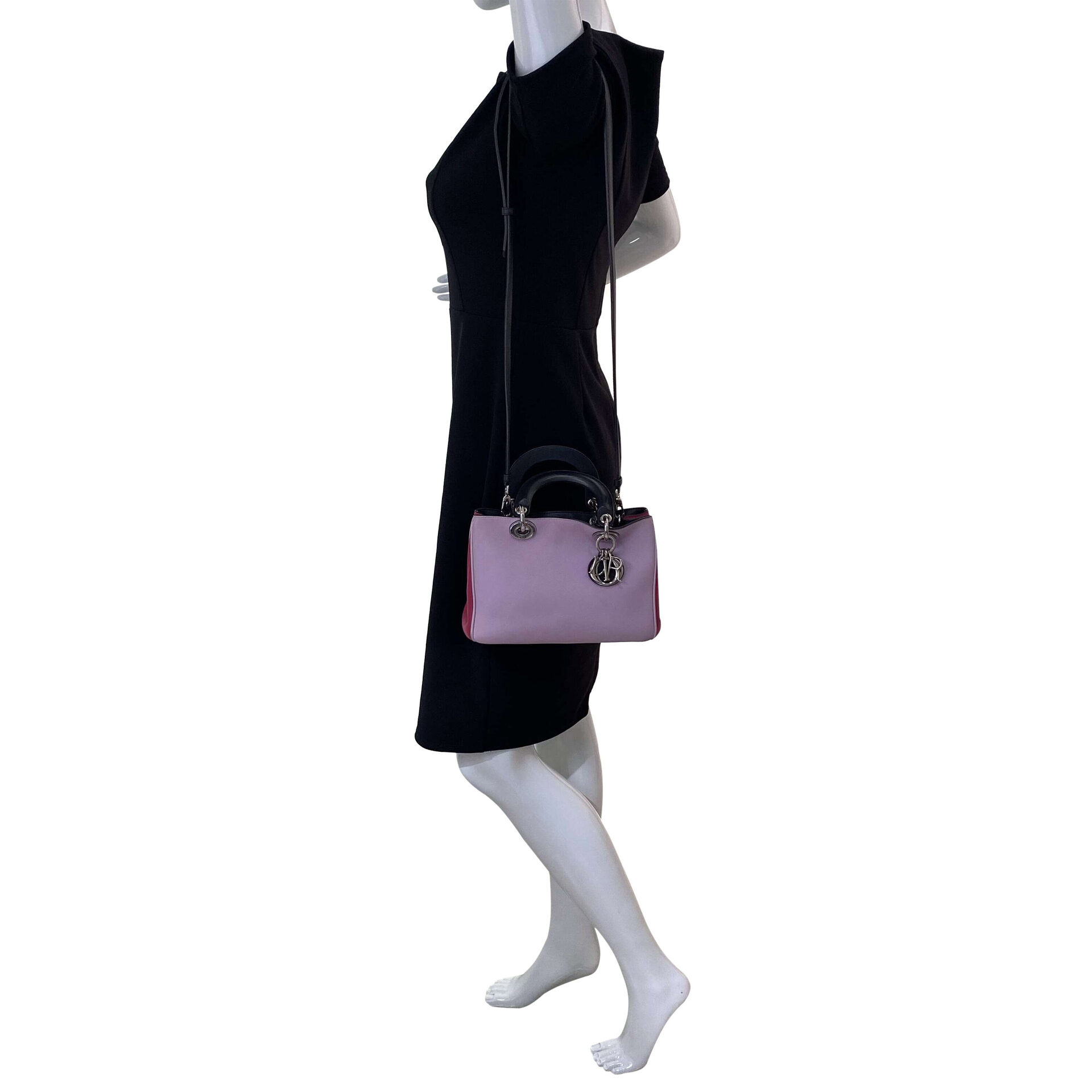 Bolsa Christian Dior Diorissima Tricolor Mini