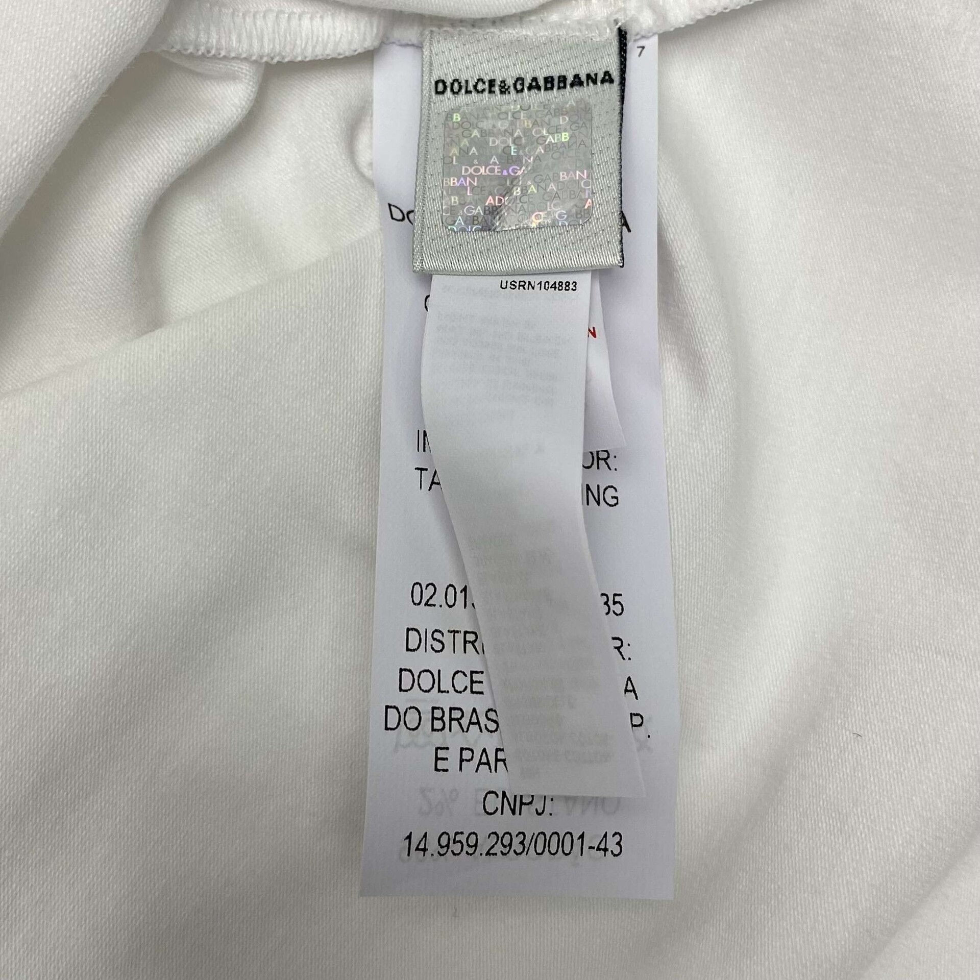 Conjunto 2 Body Infantil Dolce & Gabbana