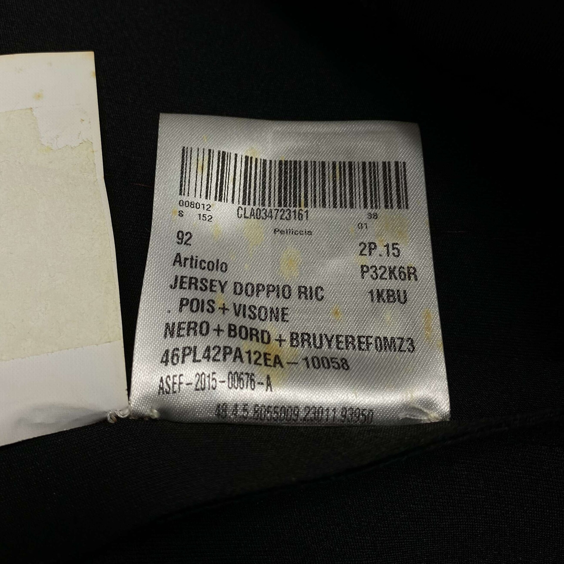 Vestido Prada Preto Bordado