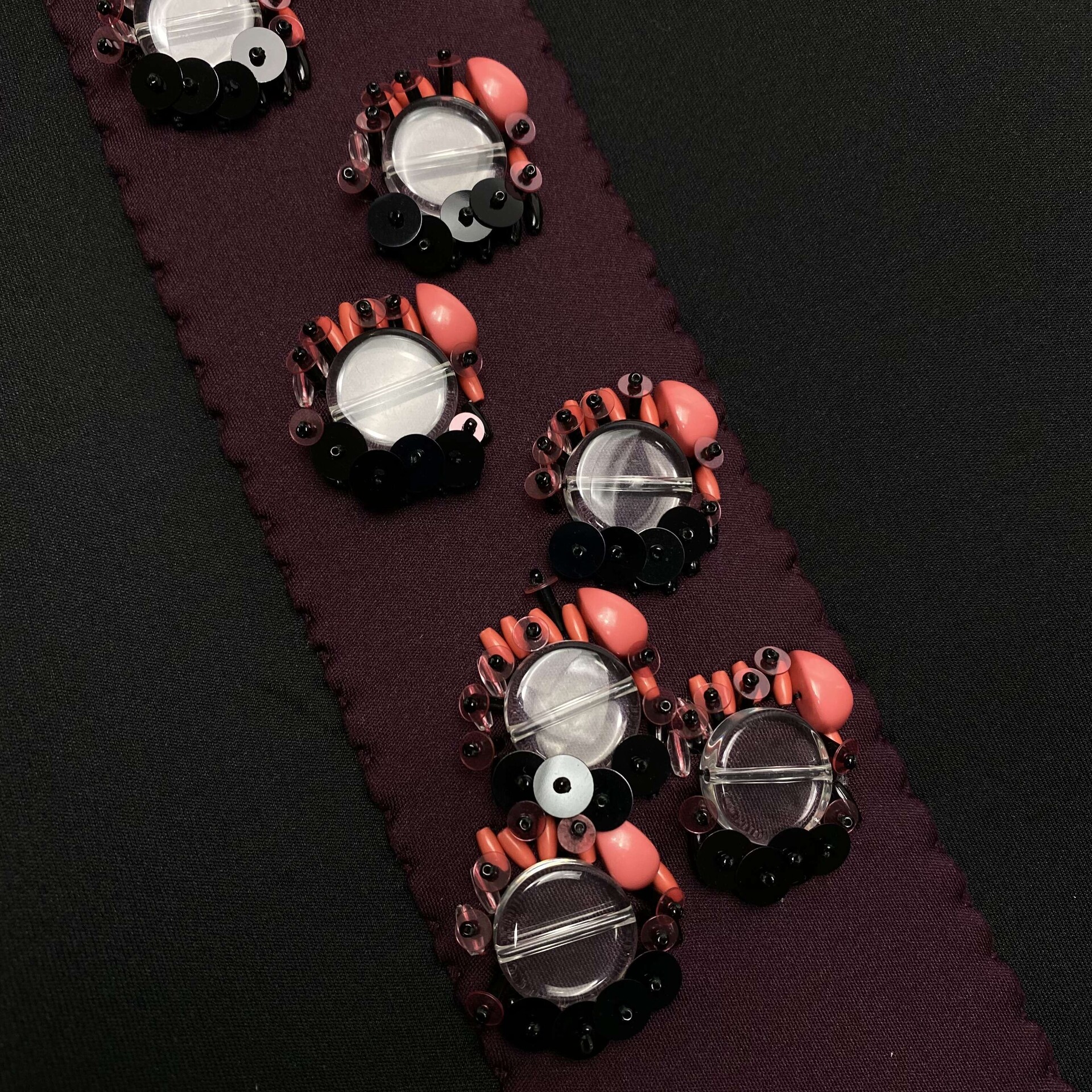 Vestido Prada Preto Bordado